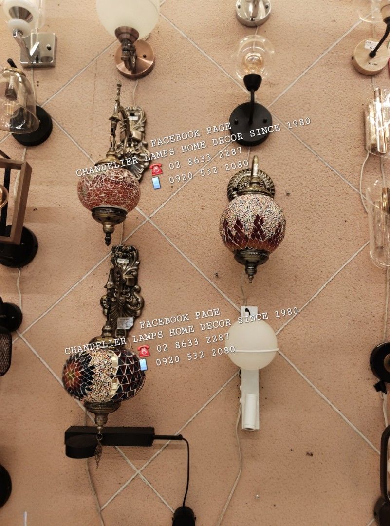 Moroccan wall lights. Same day delivery shipping (Category: Lighting) located in Manila. Submitted by aranyailawan (Listing ID 1417817134, Image 1). Description: C.O.D Metro Manila only W/ delivery fee PAYMENT FIRST Province Area W/ Shipping fee FACEBOOK PAGE Chandelier Lamps Home Decor Since 1980 ☎️ 02 8633 2287 📱0920 532 2080#HomeDecor - #InteriorDesign - #HomeStyle - #InstaHomeDecor - #HomeInspiration - #HouseGoals - #InteriorLovers - #HomeIn