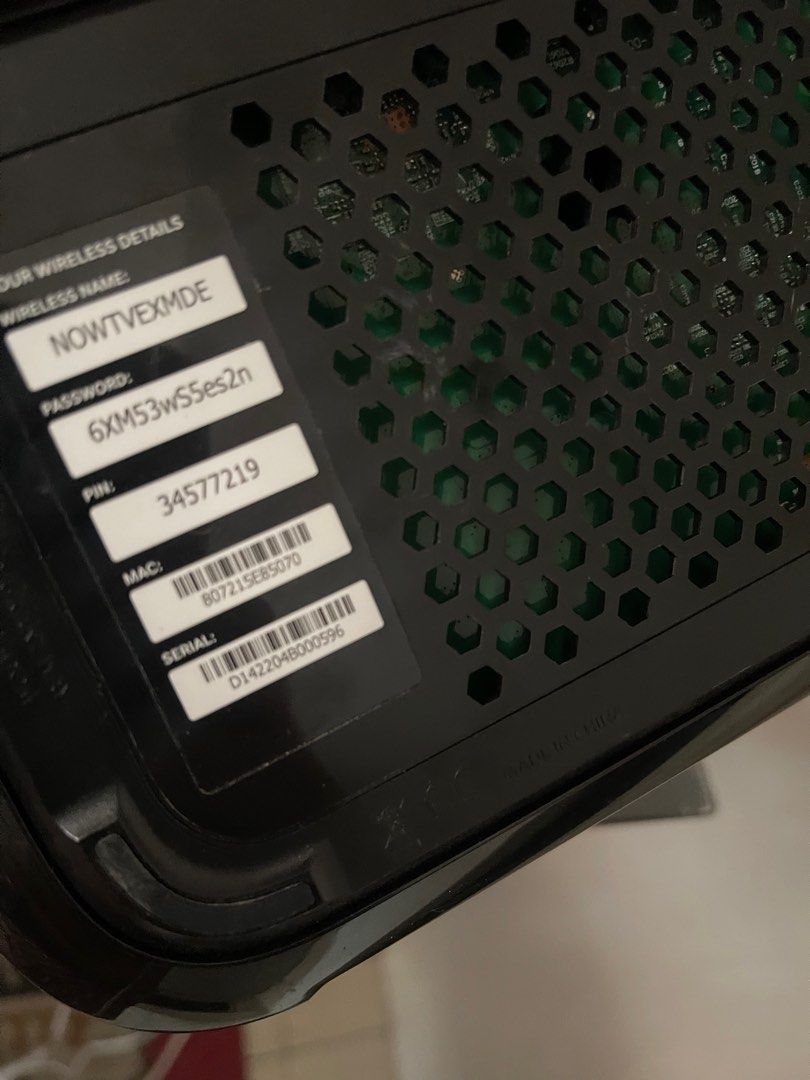 Now Tv hub 2 Wireless Broadband Router (Category: Computer Parts) located in Malabon City. Submitted by mph_thrift (Listing ID 1417891085, Image 2). Description: .
