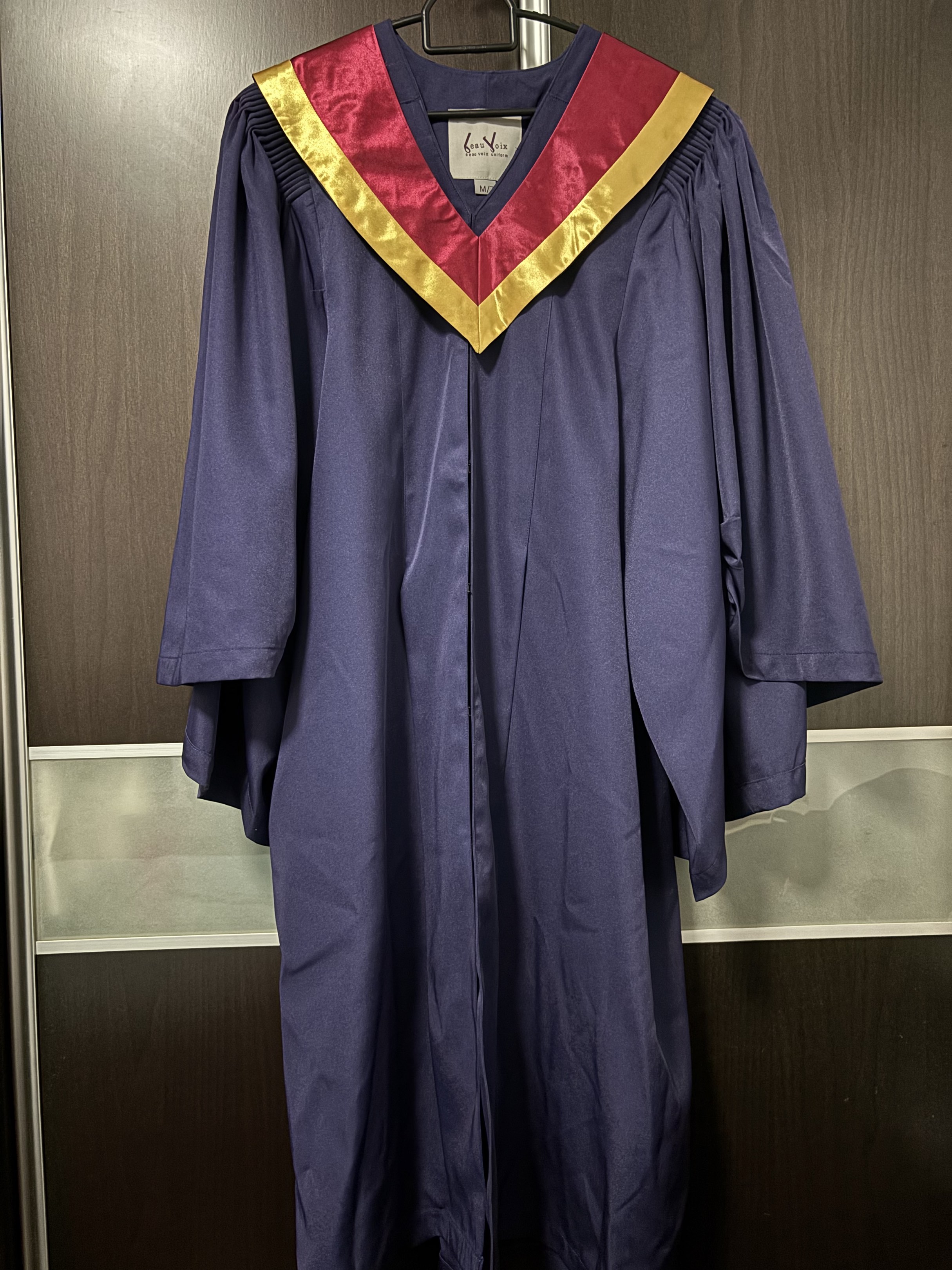 NYP Graduation Gown, Men's Fashion, Coats, Jackets and Outerwear on ...