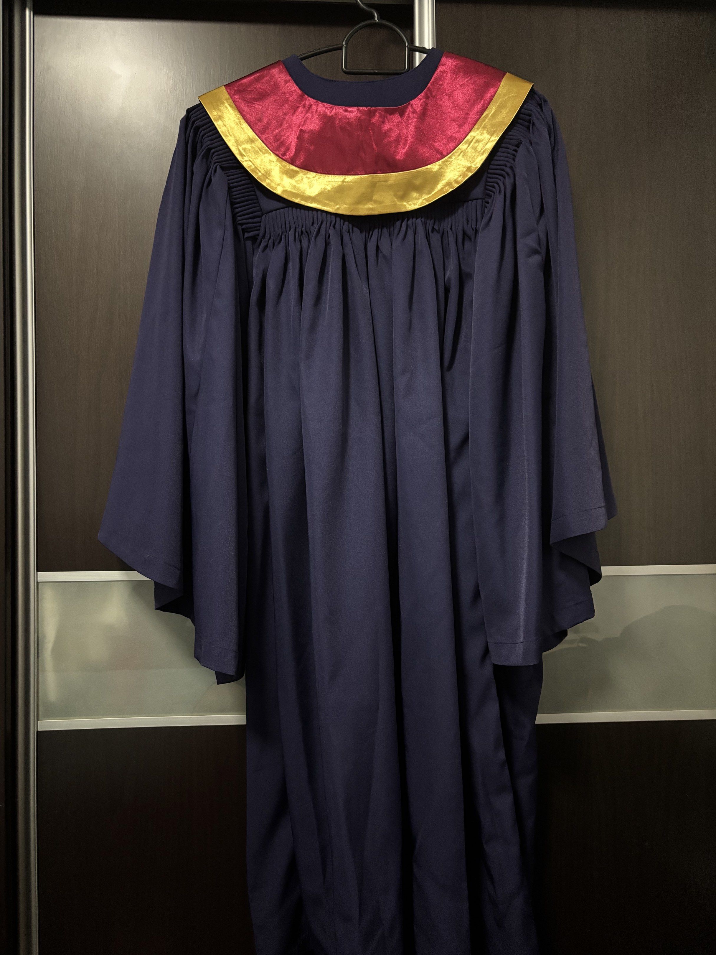 NYP Graduation Gown, Men's Fashion, Coats, Jackets and Outerwear on ...
