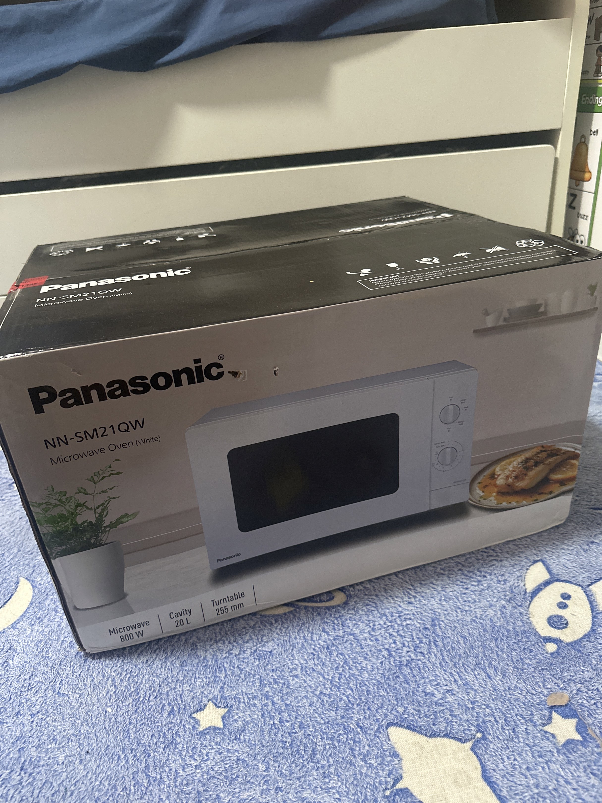 Panasonic NN-SM21QW 20L Microwave Oven, TV & Home Appliances, Kitchen ...