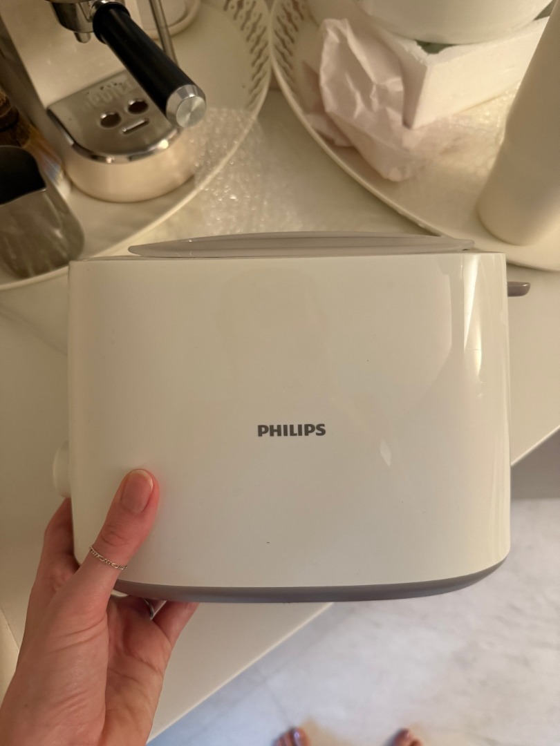 Philips Toaster - White, TV & Home Appliances, Kitchen Appliances ...