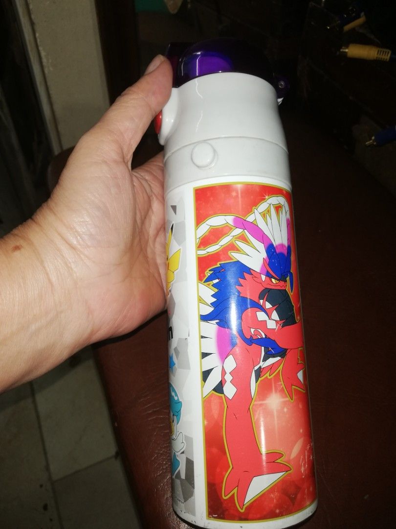 Skater Pokemon thermo flask, 470ml (Category: Water Bottles & Tumblers) located in Paranaque City. Submitted by 4thestate.surplusan (Listing ID 1417835612, Image 2). Description: Lightly used pokemon thermo,.