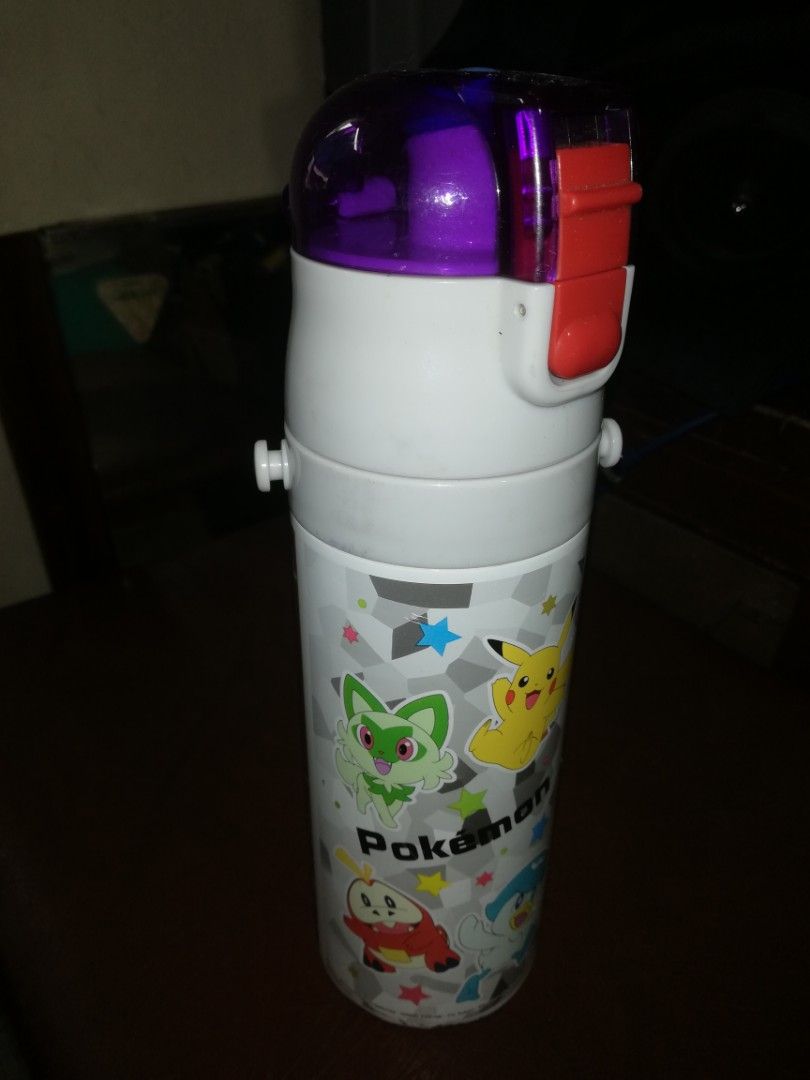 Skater Pokemon thermo flask, 470ml (Category: Water Bottles & Tumblers) located in Paranaque City. Submitted by 4thestate.surplusan (Listing ID 1417835612, Image 1). Description: Lightly used pokemon thermo,.