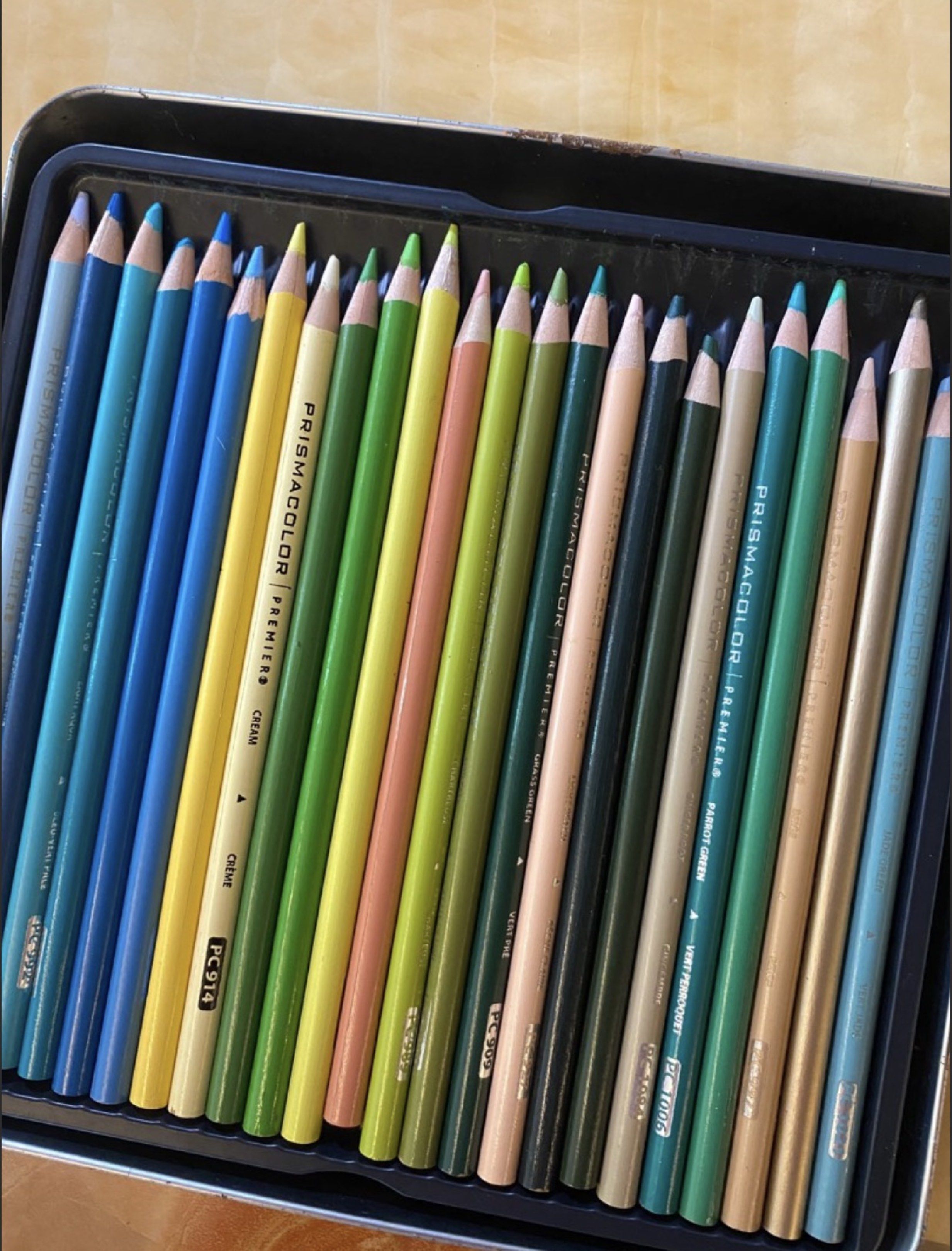 Prismacolor Premier 72 Colored Pencils (Category: Craft Supplies & Tools) located in Naga. Submitted by sam.23_ (Listing ID 1417890765, Image 2). Description: -complete original 72 prismacolor colored pencils - as is -RFS: ‘di na nagagamit .