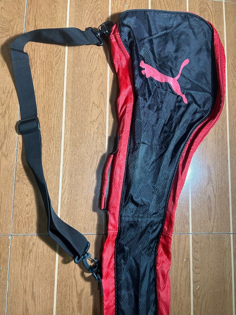 Puma Black Red Golf Bag (Category: Golf) located in Quezon City. Submitted by jjsurplus_23 (Listing ID 1417887006, Image 1). Description: Made in Vietnam.