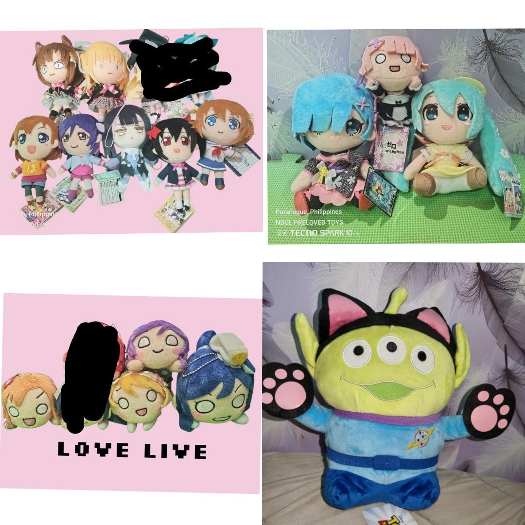 Stuff toys takes all (Category: Designer & Blind Box Toys) located in Paranaque City. Submitted by NDCLPRELOVEDTOYS (Listing ID 1384238385, Image 1). Description: super salee. a din ito ..daming charms.