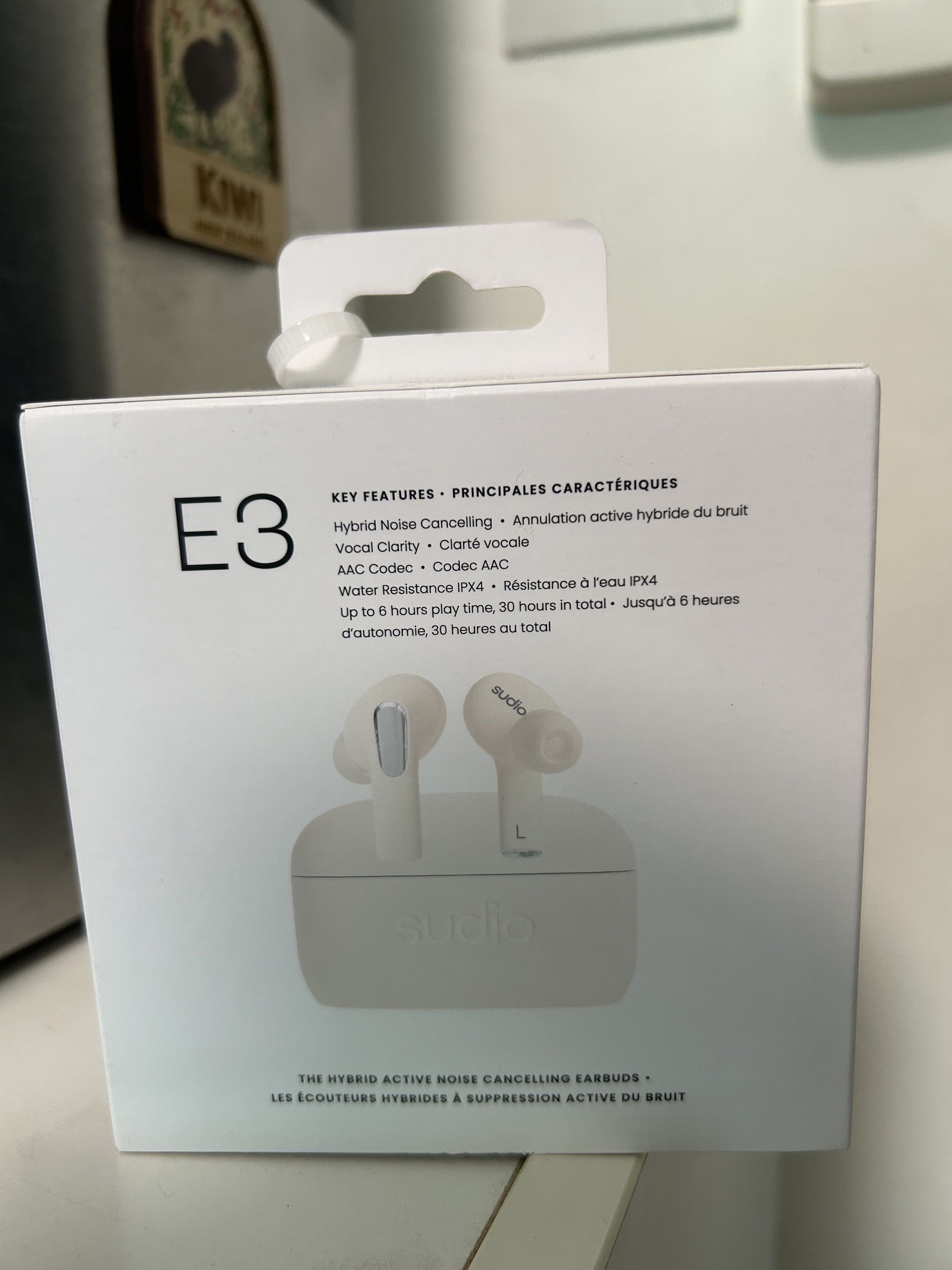 Sudio E3 Hybrid Noise Cancelling Earbuds - White, Audio, Earphones on ...