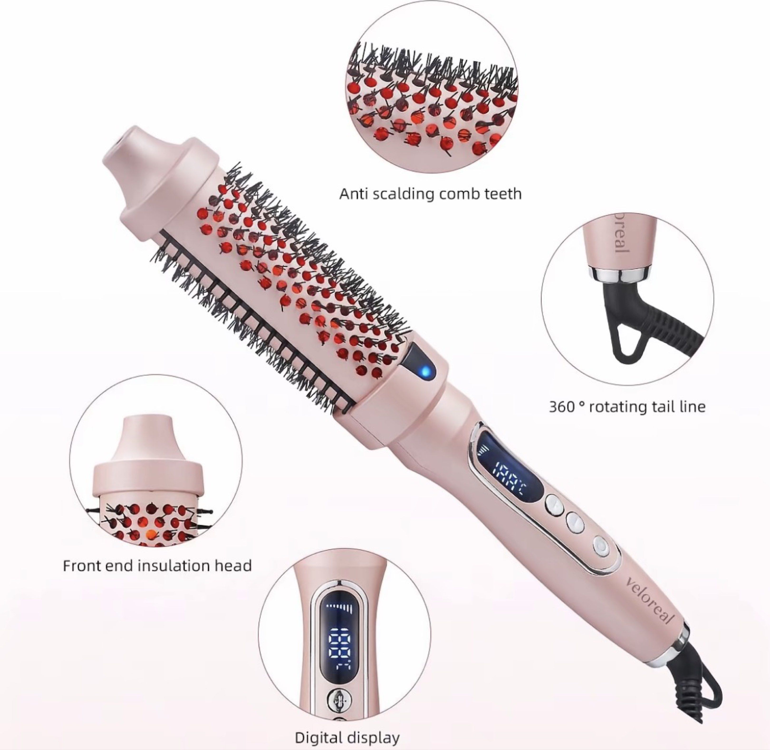 Veloreal Blowou Thermal Brush (Category: Hair) located in Manila. Submitted by izshops (Listing ID 1418009040, Image 1). Description: - Good for blowouts - Easy to use - Used 1-2x - Rfs: Will get a straightener instead since I got a new a haircut .