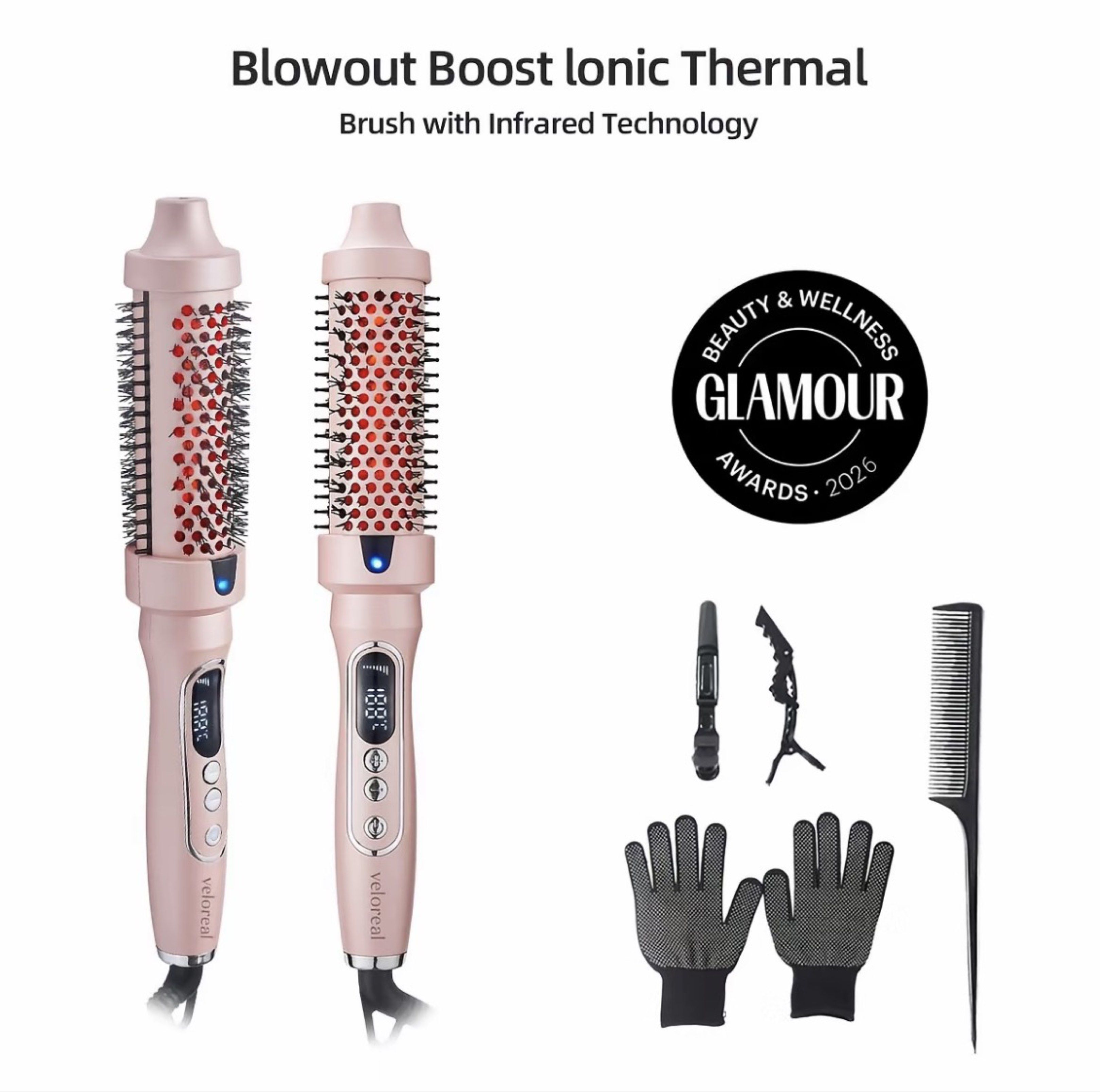 Veloreal Blowou Thermal Brush (Category: Hair) located in Manila. Submitted by izshops (Listing ID 1418009040, Image 2). Description: - Good for blowouts - Easy to use - Used 1-2x - Rfs: Will get a straightener instead since I got a new a haircut .