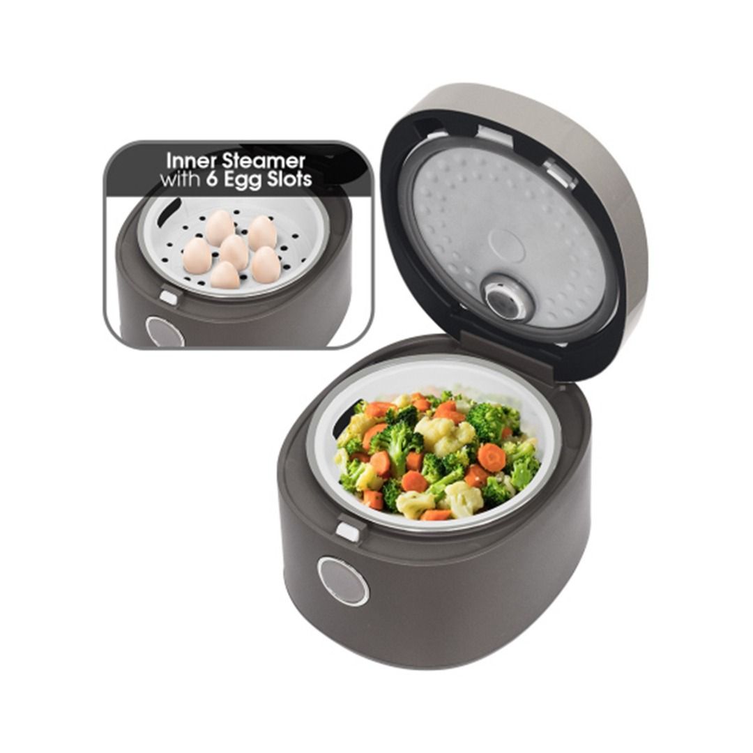 10-in-1 Digital Multi-cooker 1.2L (Category: Cookers) located in Manila. Submitted by yourimarflexdealer (Listing ID 1418193546, Image 2). Description: "- Electric multi-ccoker - 10-in-1 Digital Multi-cooker - 10 Preset Function - Ceramic Coated Pot - Non-stick Outer Coating - 1.2L Capacity - 6 Cups Capacity - One-press Open Lid - Up to 24-hour Timer - With Measuring Cup & Spatula - Time Delay - 500W Power" IRM-1206TC.