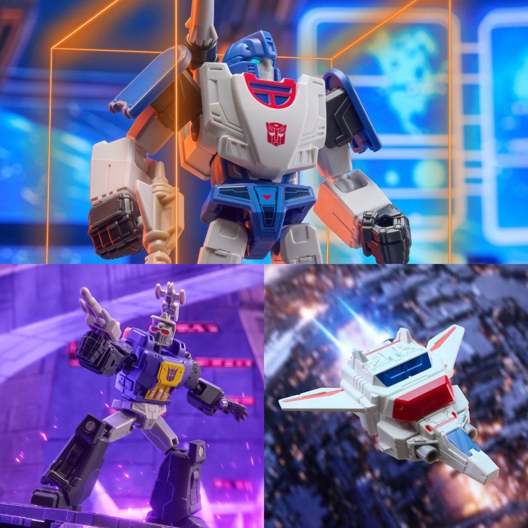 ($15 for all) Blokees Transformers Galaxy 9 Mirage Bombshell Jetfire ...