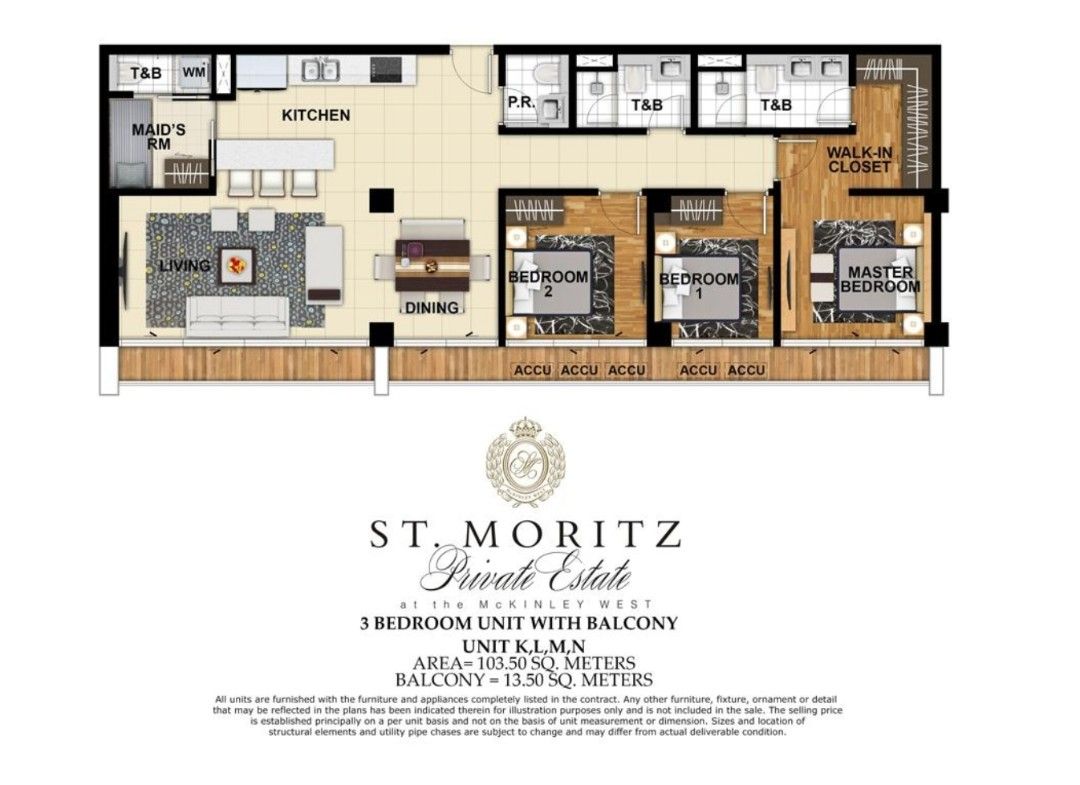 3BR with TRIPLE PARKING at St. Moritz Private Estates (Category: Apartments & Condos) located in Taguig. Submitted by carol.4 (Listing ID 1418175410, Image 2). Description: 💎THE ULTIMATE LUXURY: 3BR with TRIPLE PARKING at St. Moritz Private Estates ​This is the one you’ve been waiting for. A pristine, never-been-used 3-bedroom residence in the ultra-exclusive McKinley West, featuring the rarest asset in the city: THREE (3) Dedicated Parking Slot