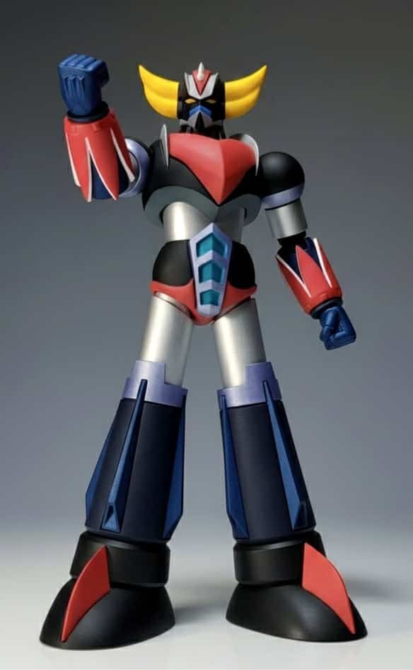 3d printed Grendizer 10inches (Category: Figurines & Statues) located in Angeles City. Submitted by pjtoyparts (Listing ID 1300302370, Image 2). Description: 3d printed Grendizer Size: 10inches Material: PLA plastic Articulation: head, waist, shoulders,elbow and wrists Shipping: Jrs Mode of payment: Gcash.