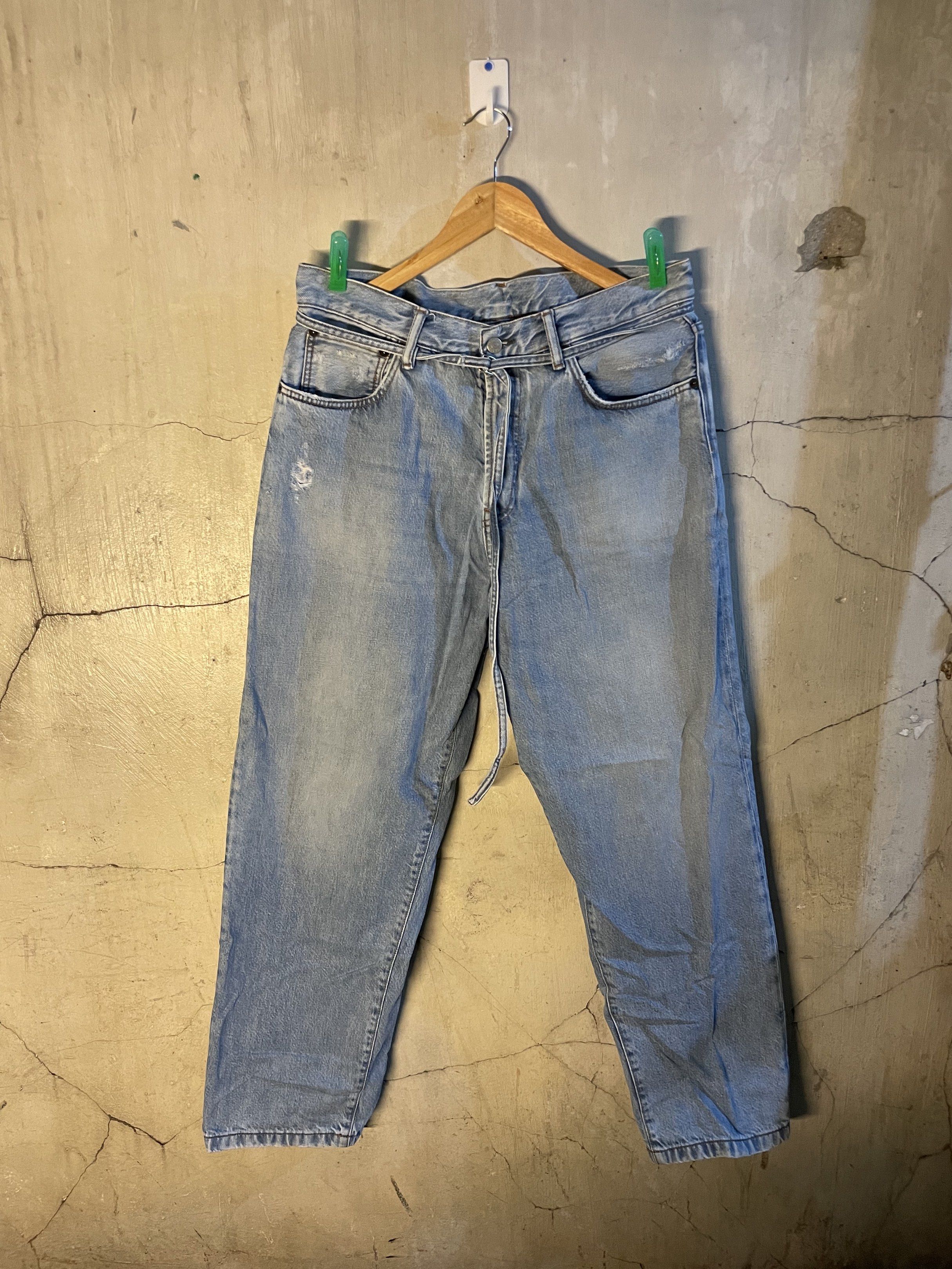 Acne Studio 1991 Light Blue Jeans (Category: Jeans) located in Pasay City. Submitted by corethrift (Listing ID 1418015655, Image 3). Description: Width 34 Length 41 Hems 8 Very good condition .