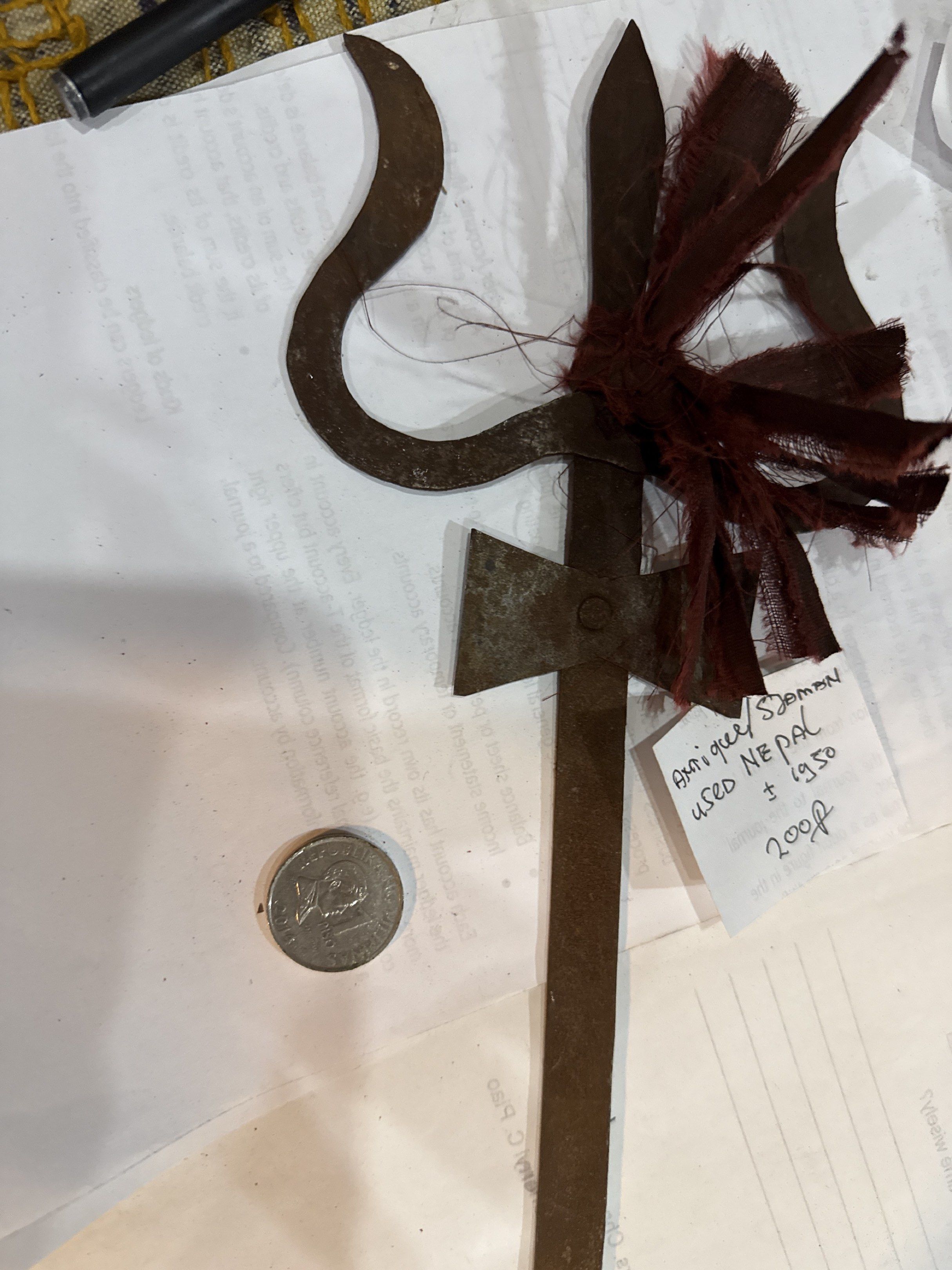 antique sjamen used in nepal 1950 (Category: Vintage Collectibles) located in Angeles City. Submitted by mr.grootcollection (Listing ID 1418131002, Image 1). Description: .
