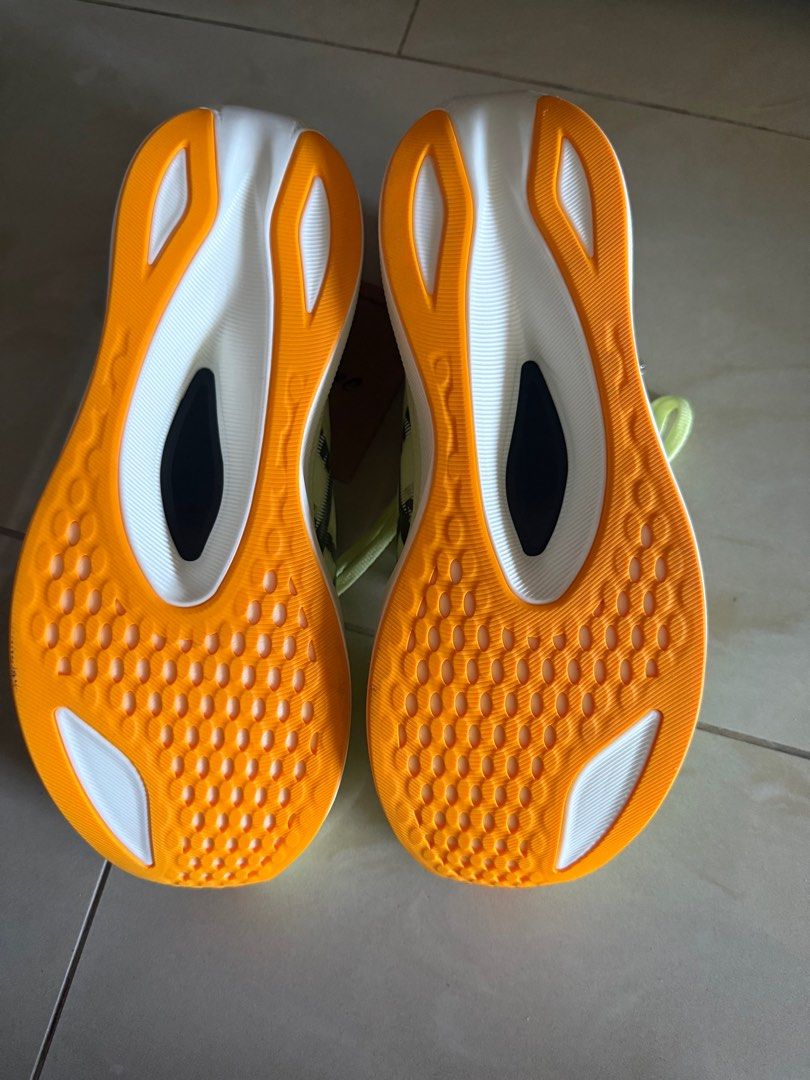 ASICS Magic Speed FF Turbo Running Shoes - Brand New (Category: Sneakers) located in Singapore. Submitted by lee70 (Listing ID 1418122286, Image 2). Description: - Brand new ASICS Magic Speed FF Turbo running shoes - US Size: 9 - EUR Size: 42.5 - Colour: Yellow - Condition: Never worn, with original tags - Designed for speed and comfort - No Box .