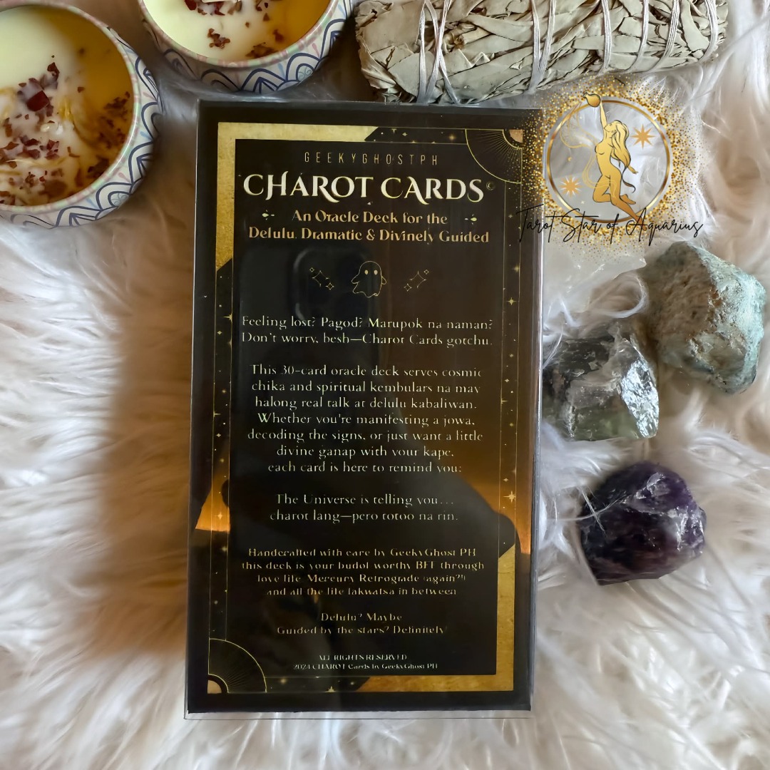 Charot Oracle Cards - 30-Card Oracle Deck for Meditation Divination and ...