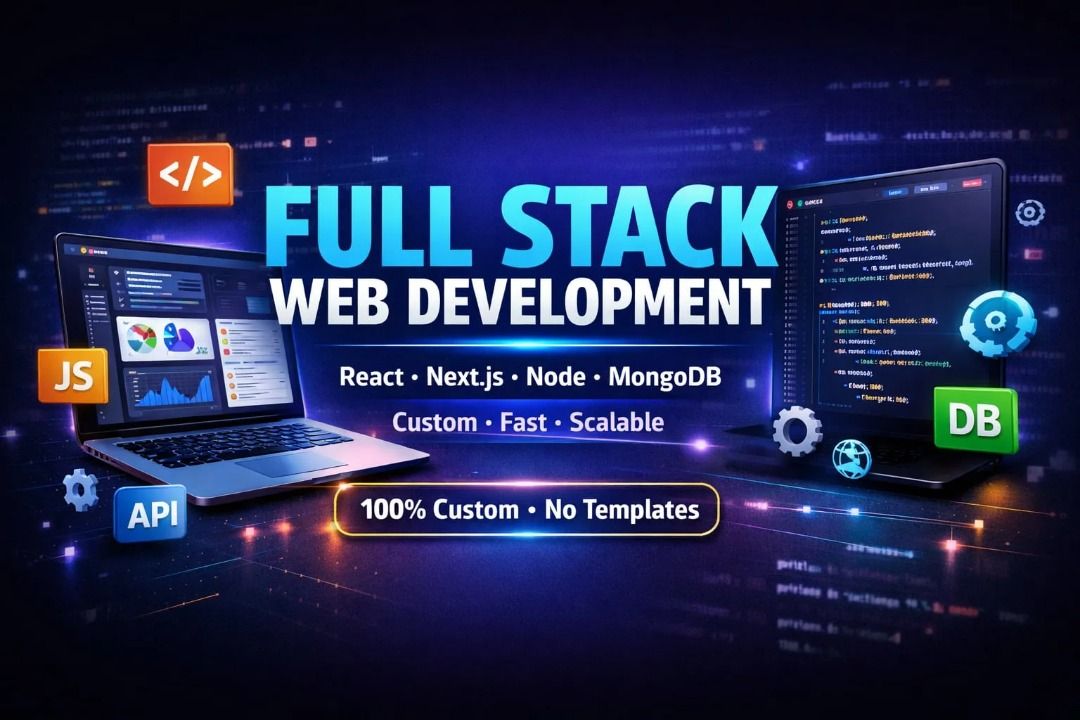 Custom Full Stack Web Development - Basic/Unique Website Designs, Ecommerce, Blogs, Web3 Integration (Category: Printing, Design & Marketing) located in Singapore. Submitted by drux2 (Listing ID 1418118244, Image 1). Description: Offering custom web development services. Specializing in React, Next.js, Node, and MongoDB. Fast, scalable, and 100% custom solutions. Contact me to discuss about your requirements and get a quote. You can also DM me to