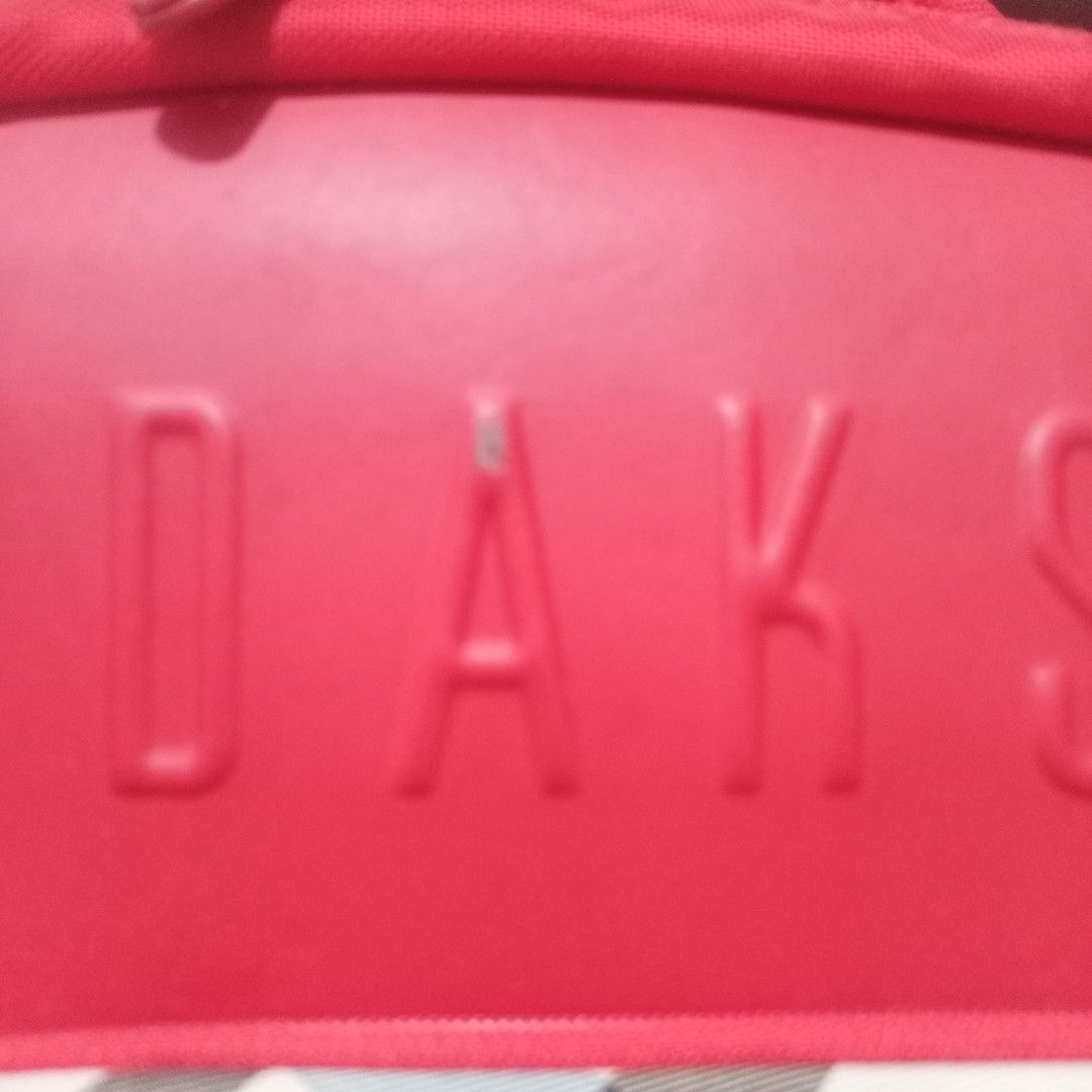 DAKS Red Backpack (Category: Backpacks) located in Manila. Submitted by feg39 (Listing ID 1418014915, Image 2). Description: good condition best for daycare - grade 1 location pick up Marulas Valenzuela .