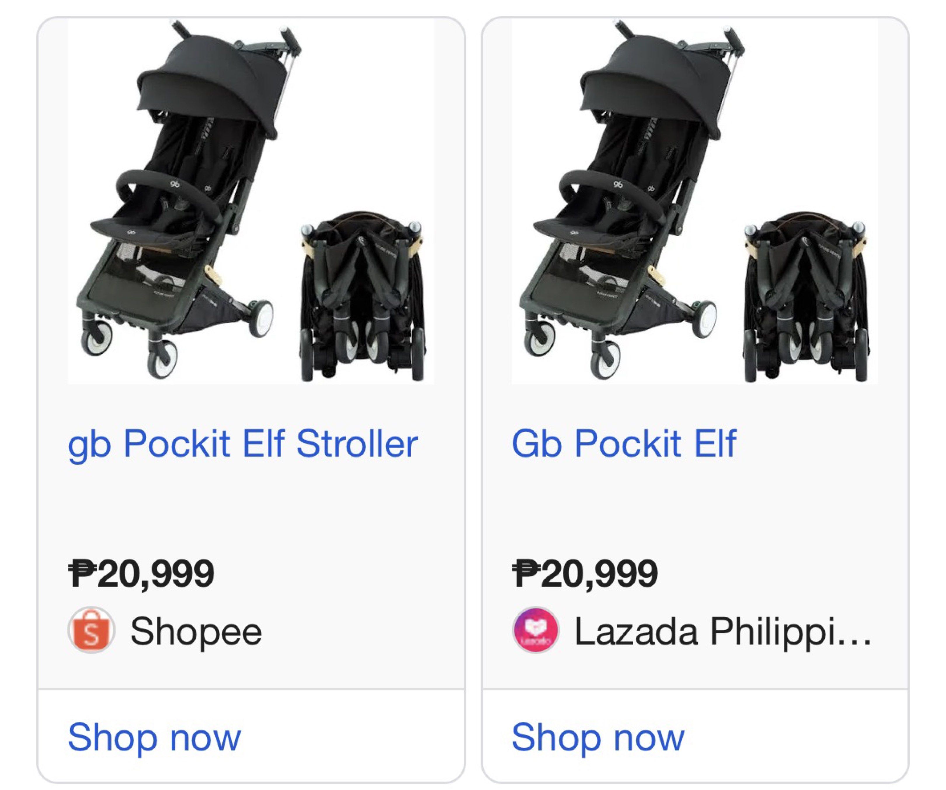Gb Pockit Elf Stroller (Category: Strollers) located in Manila. Submitted by avalanchesonlineshopmainacount (Listing ID 1418096714, Image 2). Description: .