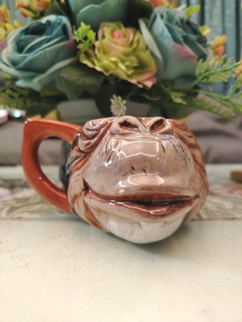 Gorilla Ape Monkey 3D Embossed Mug (Category: Coffee & Tea Tableware) located in San Fernando. Submitted by jpmarketplace2023 (Listing ID 1418119811, Image 1). Description: 💚 All items are authentic from Japan. 💛 MOP: GCash (❌️ GCash Protect) 🩵 MOD: LBC only (❌️ S. Checkout, COD, COP) 💙 Meet-up: Vista Mall, San Fernando, Pampanga 💜 All items are on-hand. 🧡 First to pay gets the item first. ❤️ Breakable items are packed with care and caution
