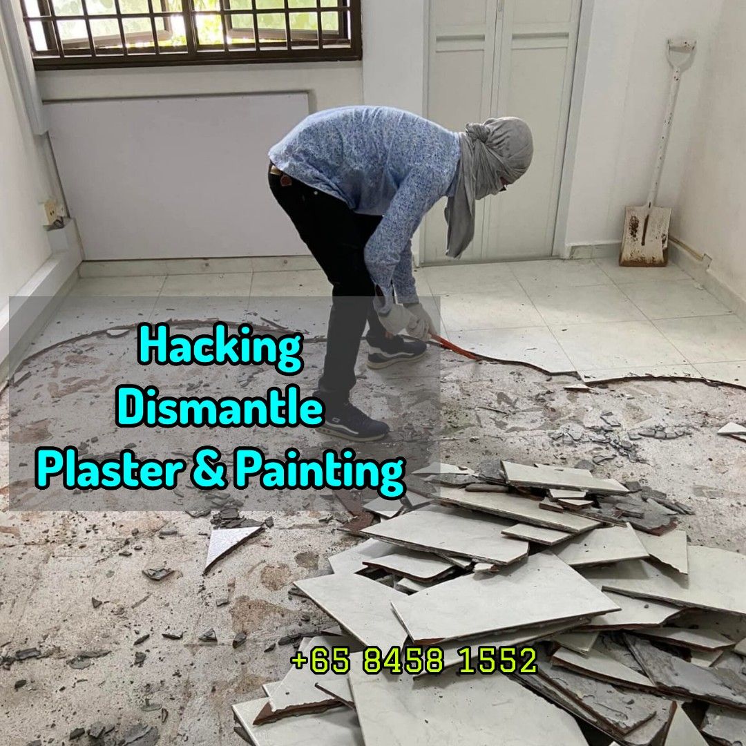 Hacking, dismantle,disposal, cabinet dismantle, wardrobe dismantle ...