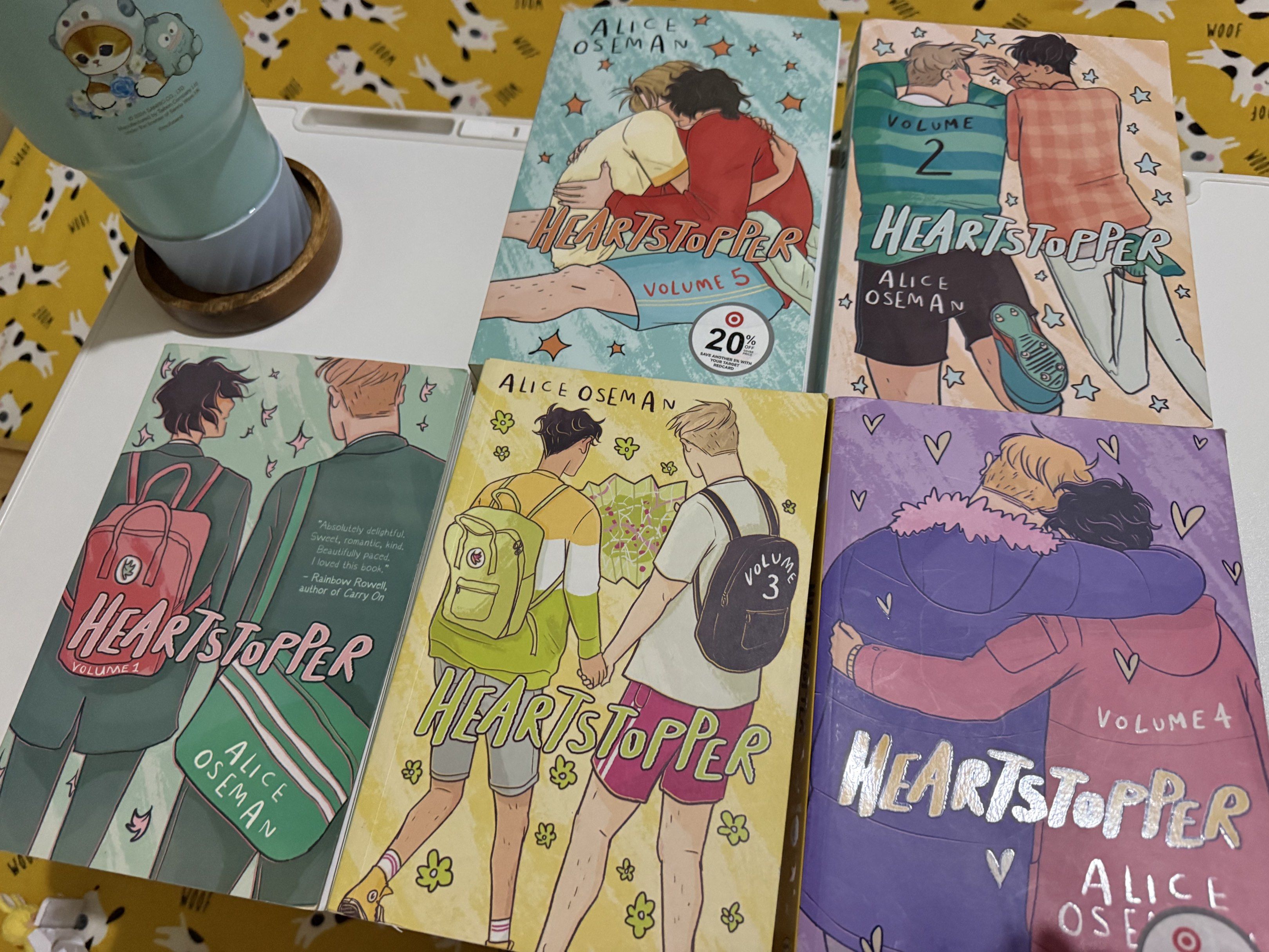 Heartstopper 1-5 US VERSION (Category: Comics & Manga) located in Valenzuela. Submitted by gamerboy19 (Listing ID 1418115842, Image 1). Description: Bought from USA TARGET (Us version better paper quality and print) 1-5 COMPLETE ALMOST NEW NO ISSUES NO ANNOTATIONS OR MARKS .