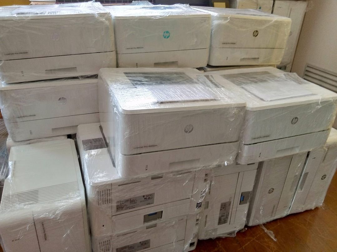 HP LaserJet Pro M402dn Printer (Category: Printers, Scanners & Copiers) located in Caloocan City. Submitted by vastdeer_e83025 (Listing ID 1418141661, Image 2). Description: HP LaserJet Pro M402dn printer Second Hand -Mono-Single function Printer print speeds up to 40 ppm (Letter) or 38 ppm (A4), automatic two-sided printing, 1200 MHz processor, 128 MB RAM, and a 350-sheet total input capacity (100-sheet tray + 250-sheet tray). Loc: Congressional