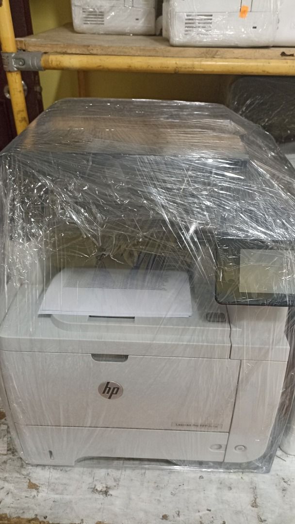 HP LaserJet Pro Printer (Category: Printers, Scanners & Copiers) located in Caloocan City. Submitted by vastdeer_e83025 (Listing ID 1418142650, Image 2). Description: - HP LaserJet 521dw (Second Hand) - Mono-multi-function printer (print, scan, copy). - Features a control panel on the side. - print speeds up to 40 ppm (A4), automatic duplex printing, a 50-sheet document feeder (ADF), and a 3.5-inch color touchscreen Location: Congressional Villag