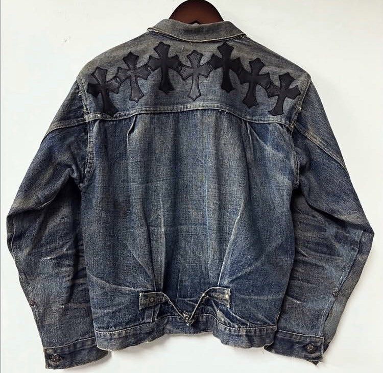 Jacket levi's tipe 1 chrome hearts 1940an, Fesyen Pria, Pakaian , Baju ...