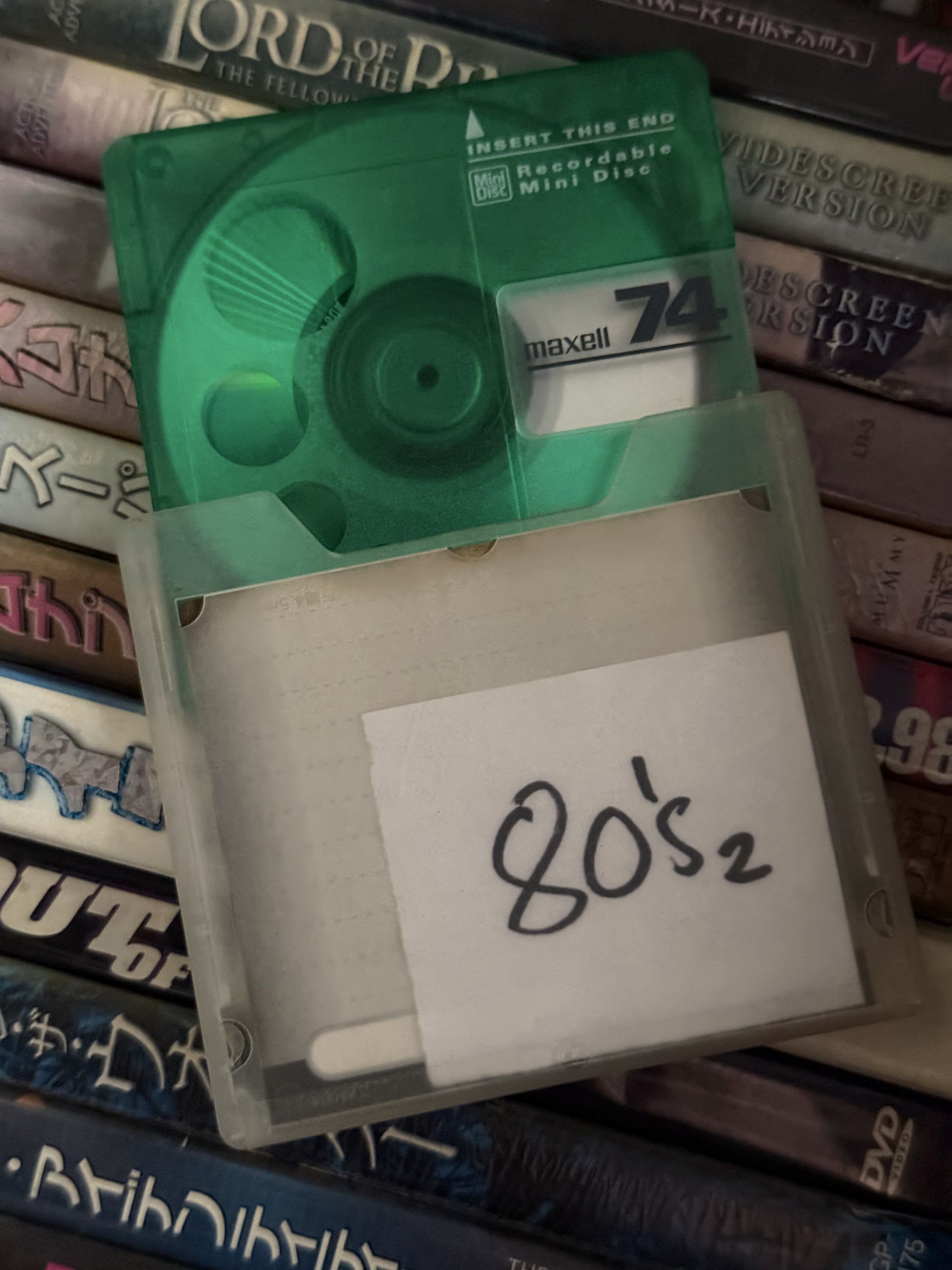 Japanese DVDs and MINI disc (Category: CDs & DVDs) located in Pasay City. Submitted by kjustk (Listing ID 1418012826, Image 2). Description: 1 lot of Japanese DVDs and mini discs from 2000s up..