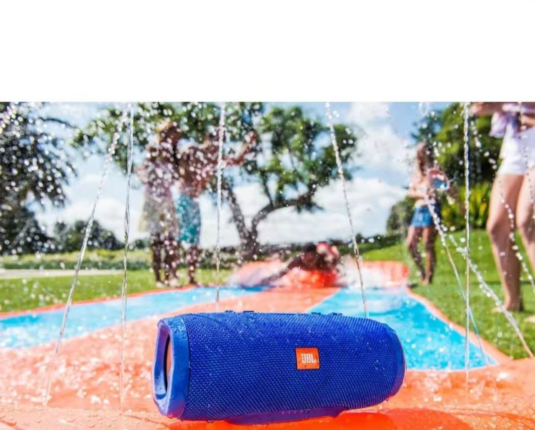 JBL Charge 3 Bluetooth Speaker - Blue65561065842433110