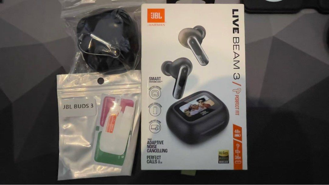 JBL Live Beam 3 Wireless Earbuds - Brand New