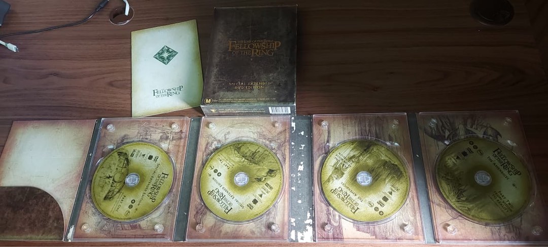 Lord of the Rings Trilogy special extended DVD edition (12 disc box ...