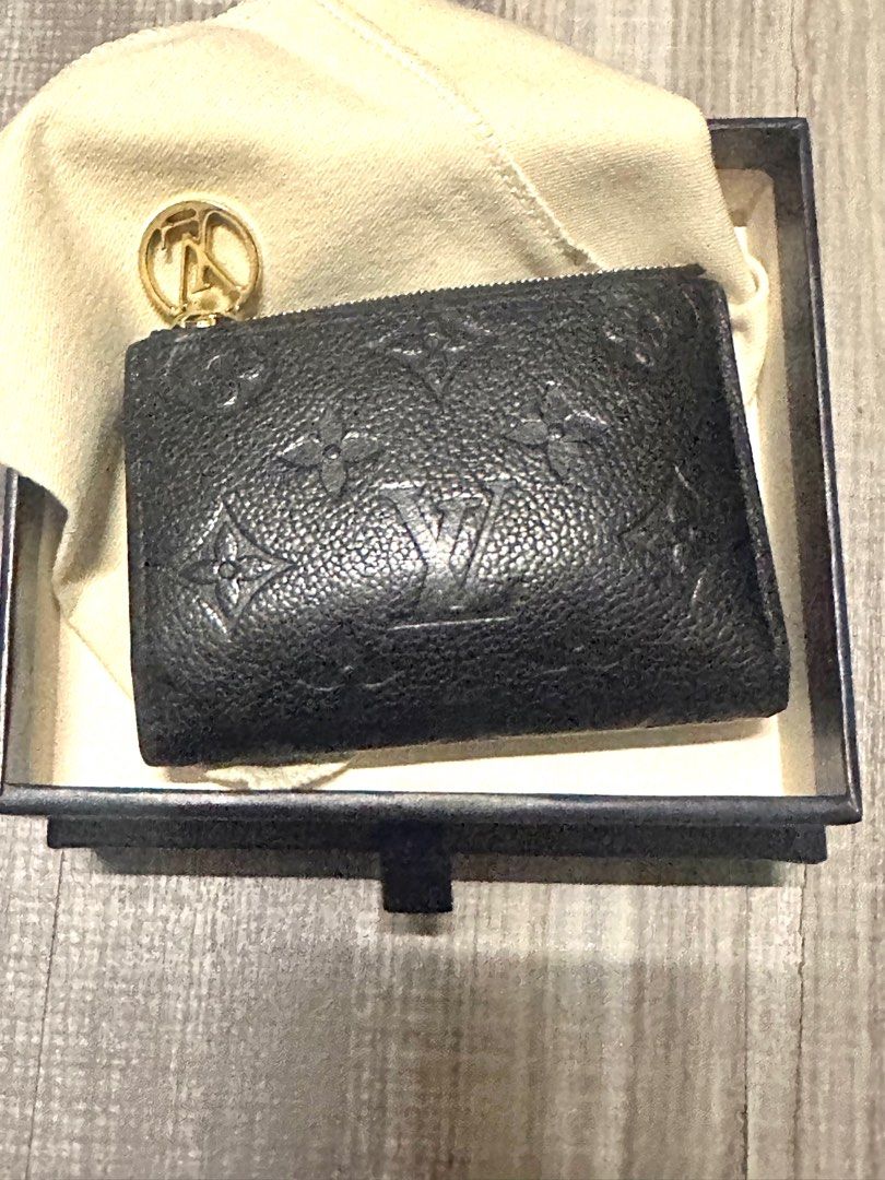 Louis Vuitton Lisa Empreinte Leather (Category: Luxury Bags & Wallets) located in Manila. Submitted by aidel_dc (Listing ID 1418142975, Image 1). Description: - Authentic Louis Vuitton Zippy Wallet - Black leather exterior with embossed LV monogram - Includes original box, dust bag, paper bag, and authenticity card - Zip closure - Multiple card slots - Black leather interior - Lightly used but no flaws.