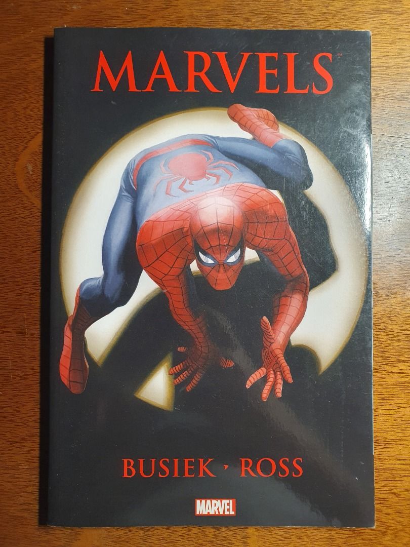 Marvels, Complete - Kurt Busiek, Alex Ross (Category: Comics & Manga) located in Pasig City. Submitted by bambadan (Listing ID 1418132354, Image 1). Description: Marvels, Complete, paperback Read once and in great condition P800 Location: Pasig City, Metro Manila Meet-up can be arranged Delivery fee is on the buyer (Grab, Lalamove, J&T) Payment on GCash.