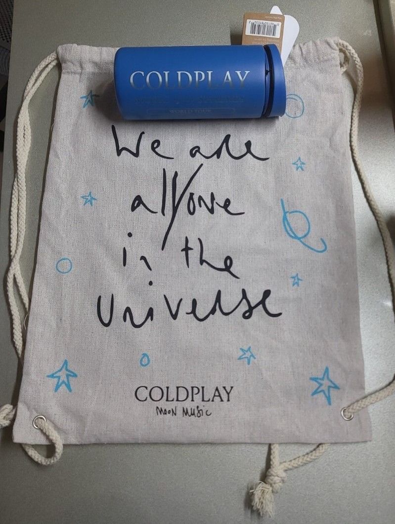 MiiR COLDPLAY MUSIC of the SPHERES VIP Gift set 12oz Flip Traveler 真空保溫 ...