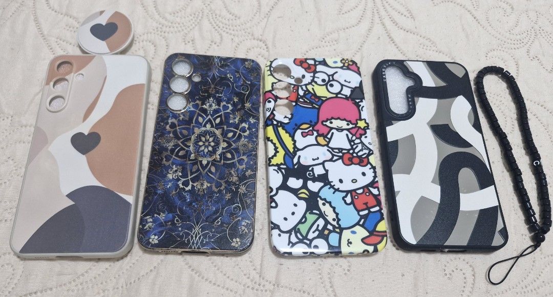 Mobile Bundle Phone case for Samsung S23 Fe (Category: Cases & Sleeves) located in San Juan City. Submitted by lss88 (Listing ID 1418142772, Image 1). Description: Brand new/Like new cases for Samsung S23 Fe. All for 300pesos only.