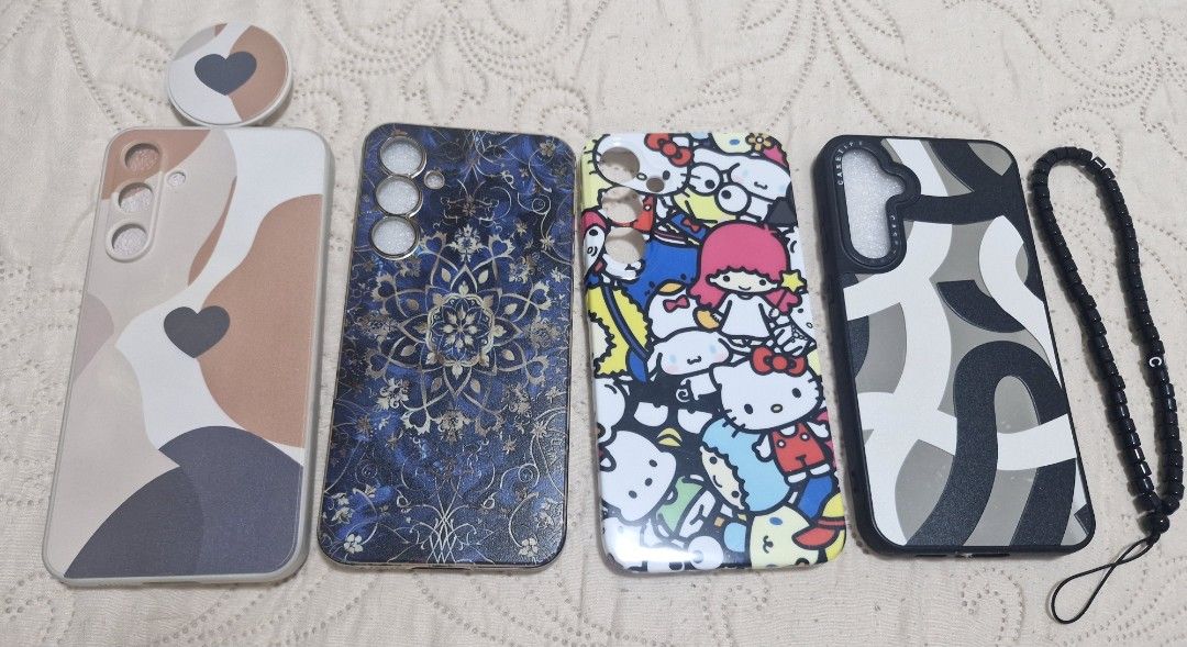 Mobile Bundle Phone case for Samsung S23 Fe (Category: Cases & Sleeves) located in San Juan City. Submitted by lss88 (Listing ID 1418142772, Image 2). Description: Brand new/Like new cases for Samsung S23 Fe. All for 300pesos only.