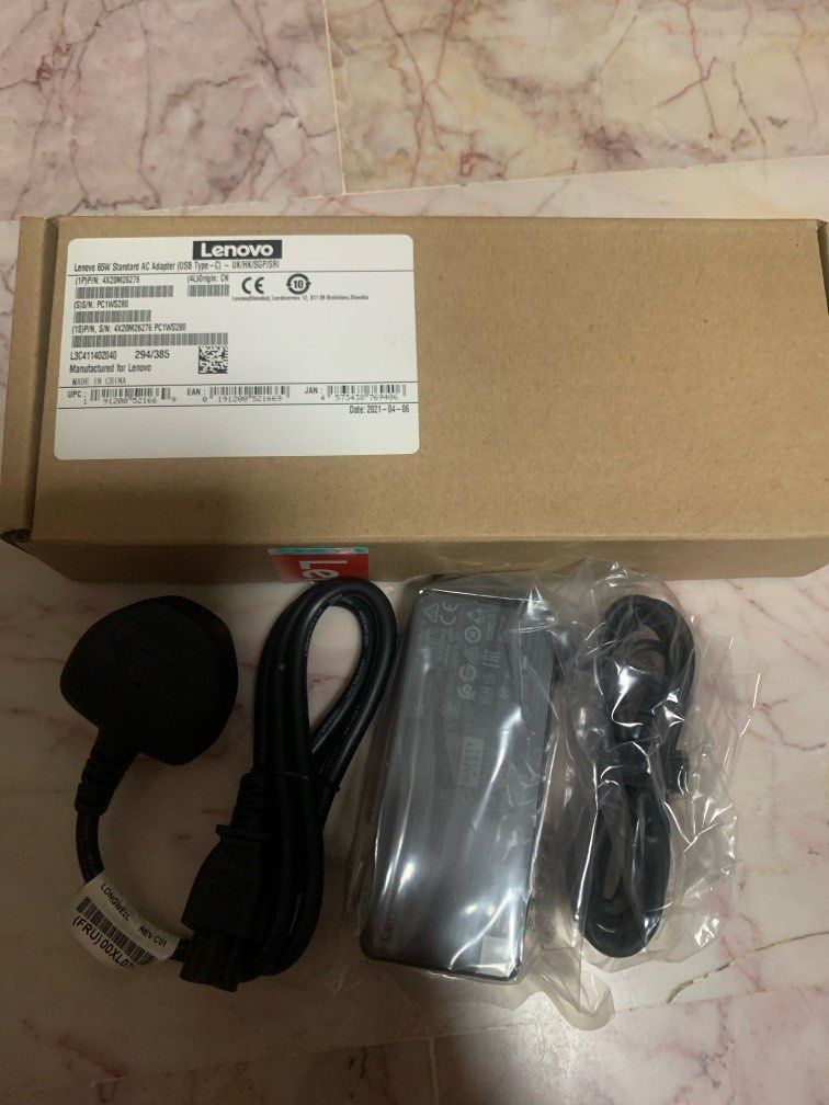 New Lenovo 65W AC Adapter Type C