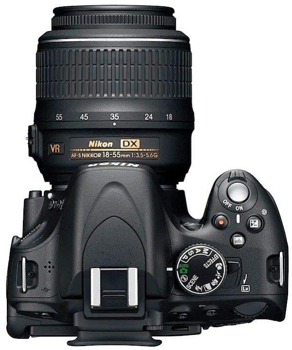 Nikon D5100 DSLR Camera with 18-55mm Lens (Category: Cameras) located in Caloocan City. Submitted by heyygirrl (Listing ID 1418191124, Image 3). Description: - Nikon D5100 DSLR camera - Includes 18-55mm lens - Flip-out LCD screen - Camera body and lens included - Black camera body - Control dials and buttons for various shooting modes - Lens features zoom and focus rings.