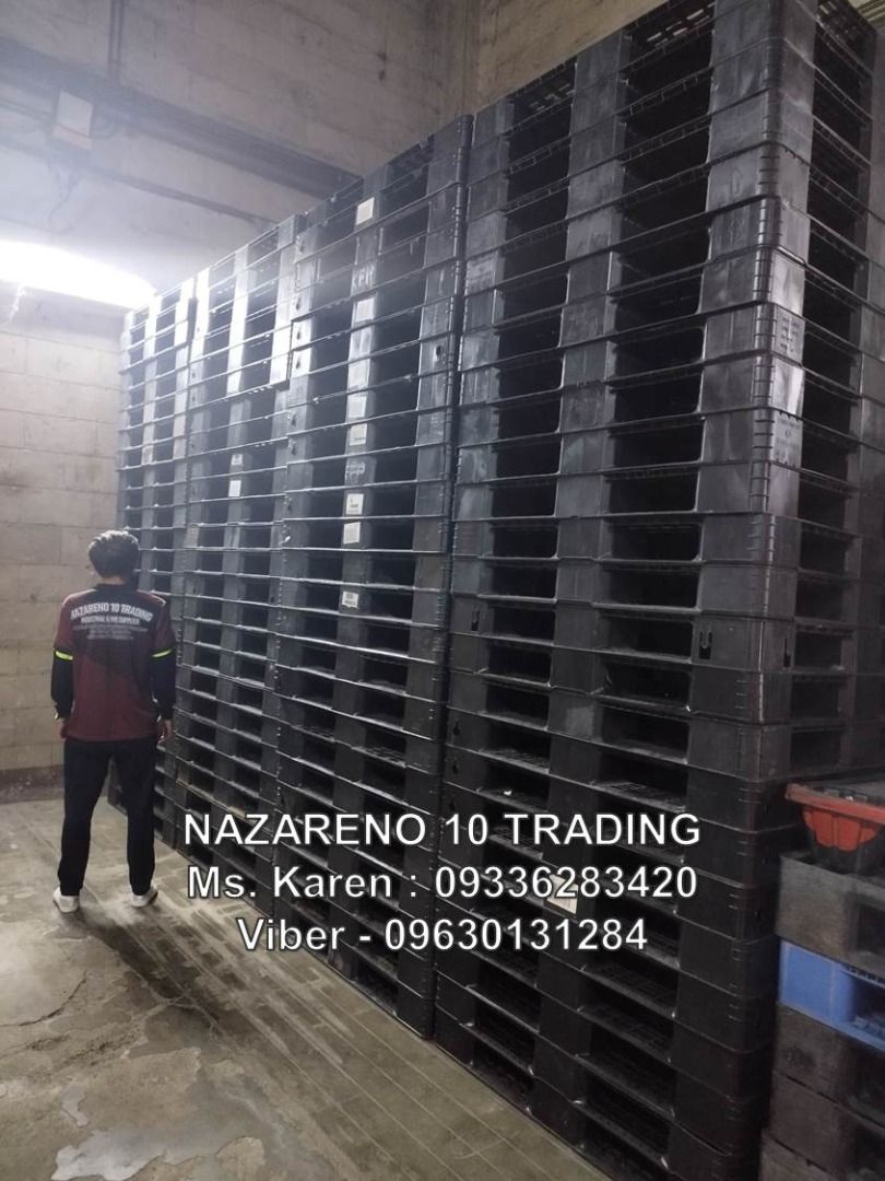 Plastic Pallet Used second Hand (Category: Looking For) located in Bacoor. Submitted by kajezame.2021 (Listing ID 1418062232, Image 1). Description: Plastic Pallet Used second Hand Also available: • Traffic cone • Parking Block stopper • Hooded trash bin • Road Plastic Barrier • Spill boom • Fishing buoy • Spill Kit • Stanchion Post • Rain Coat • Solar Arrow Board For More Details and Discount Contact Ms. Karen NAZARENO 10 TRADING 0963 0131 284 0