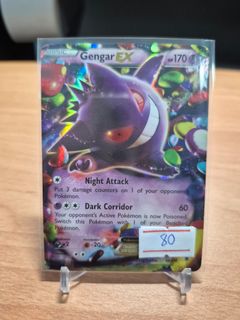 pokemon gold card collection Mega Gengar Pokemon Card Credit Card Skin  Anime Town Creations