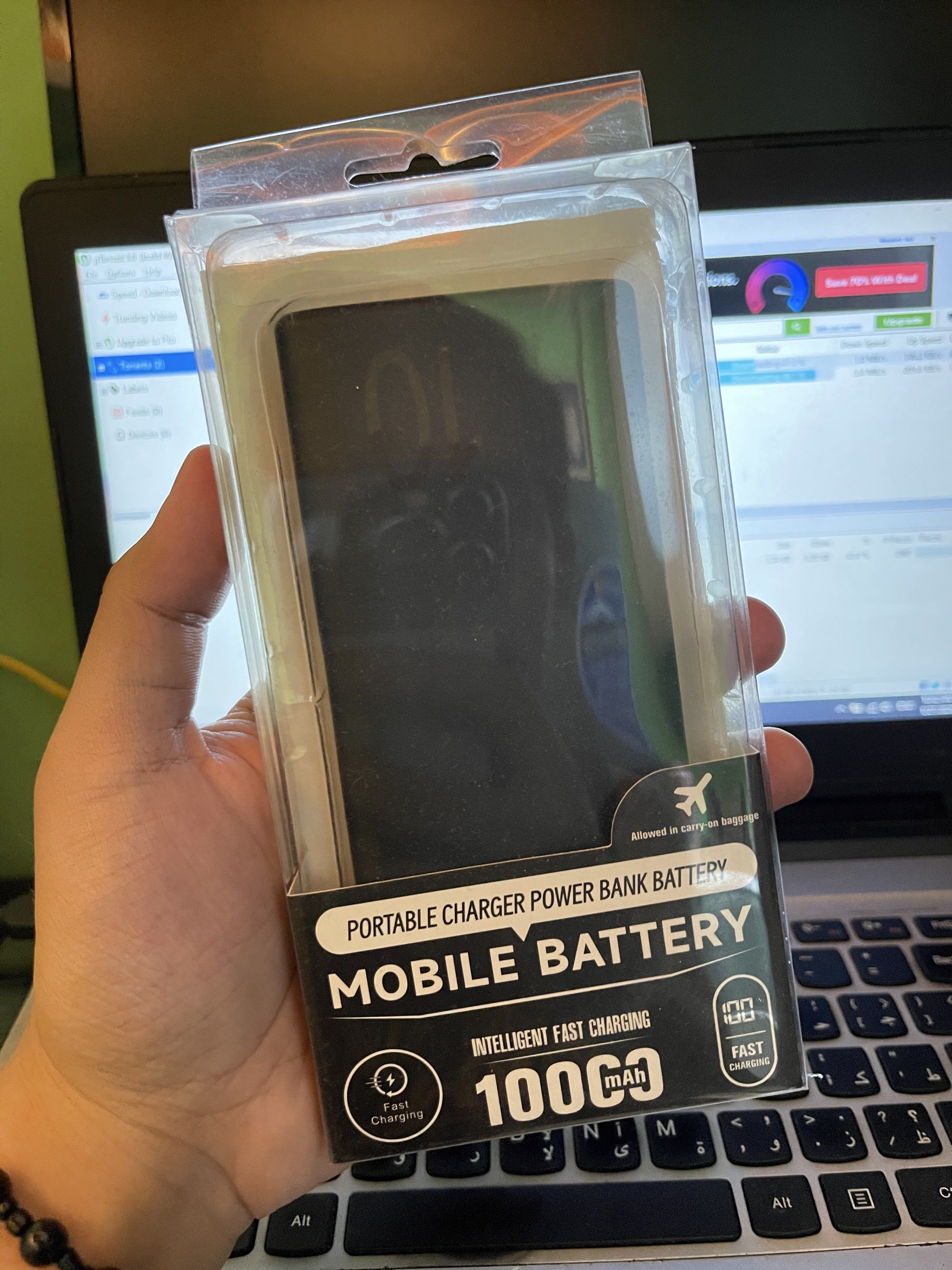 Power Bank 10,000mAh (Category: Other Gadgets) located in Caloocan City. Submitted by johnpaulj (Listing ID 1418160786, Image 2). Description: Never been used!!!.