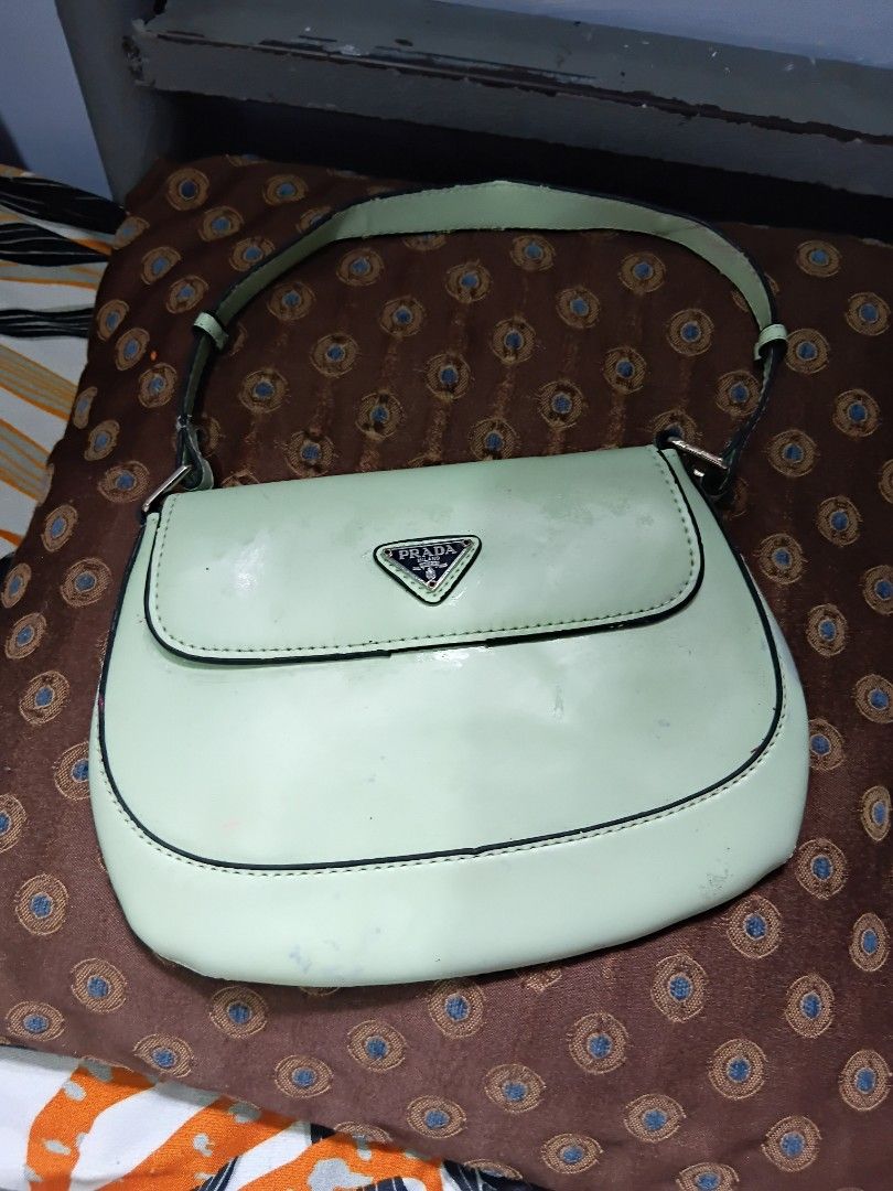 PRADA CLEO HANDBAG (Category: Luxury Bags & Wallets) located in General Mariano Alvarez. Submitted by missyukay (Listing ID 1418032190, Image 1). Description: PRADA CLEO HANDBAG ISSUE KITA SA PIC. STAIN/PAINT/DIRT SIGN OF USAGE LOC. GMA CAVITE P500 .
