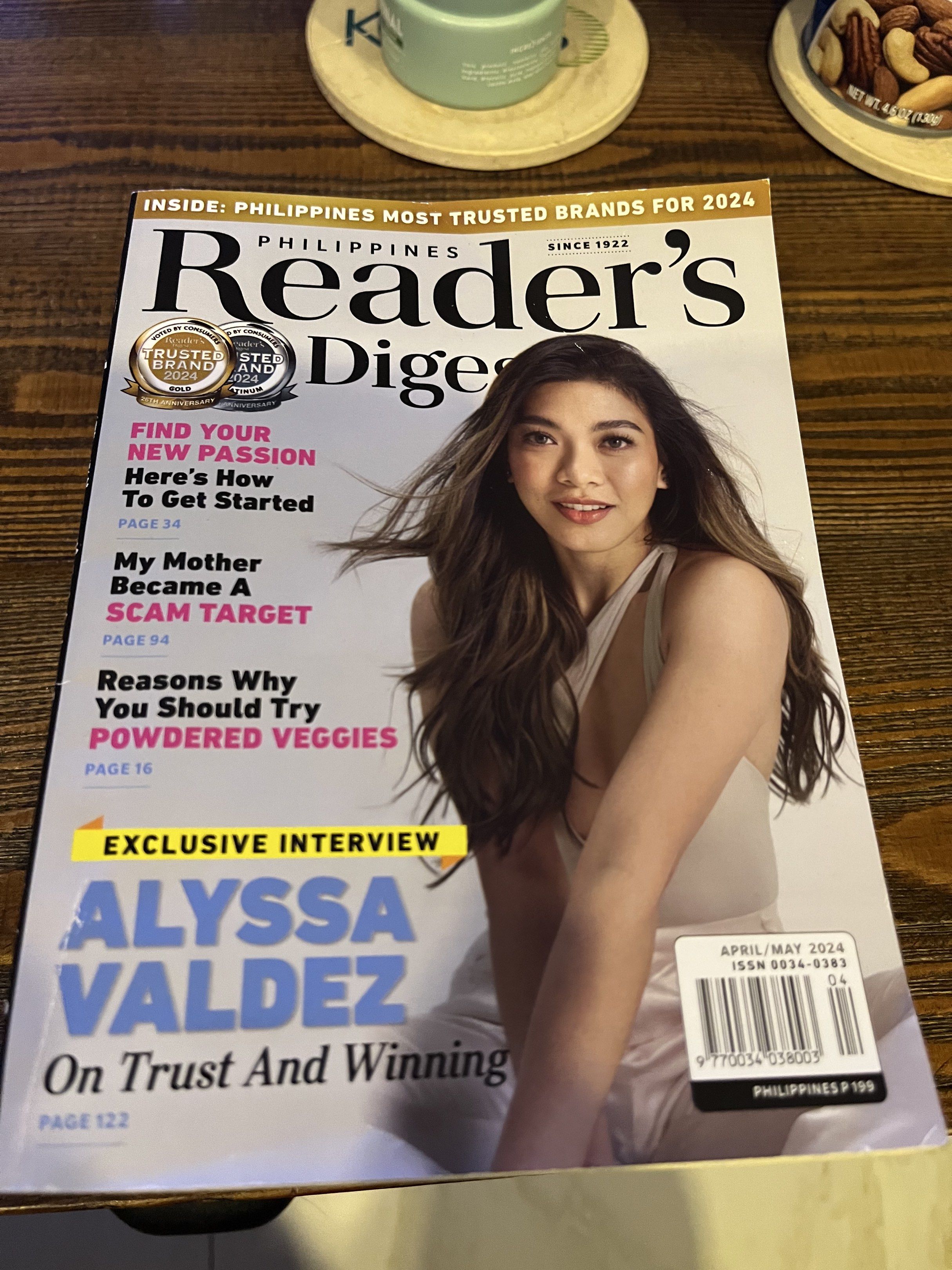 Reader's Digest Magazine - Various Issues (Category: Magazines) located in Pasig City. Submitted by karenf71 (Listing ID 1418128029, Image 3). Description: Selling each for ₱90 Payment via Gcash/BDO Delivery thru Grab/Lalamove.