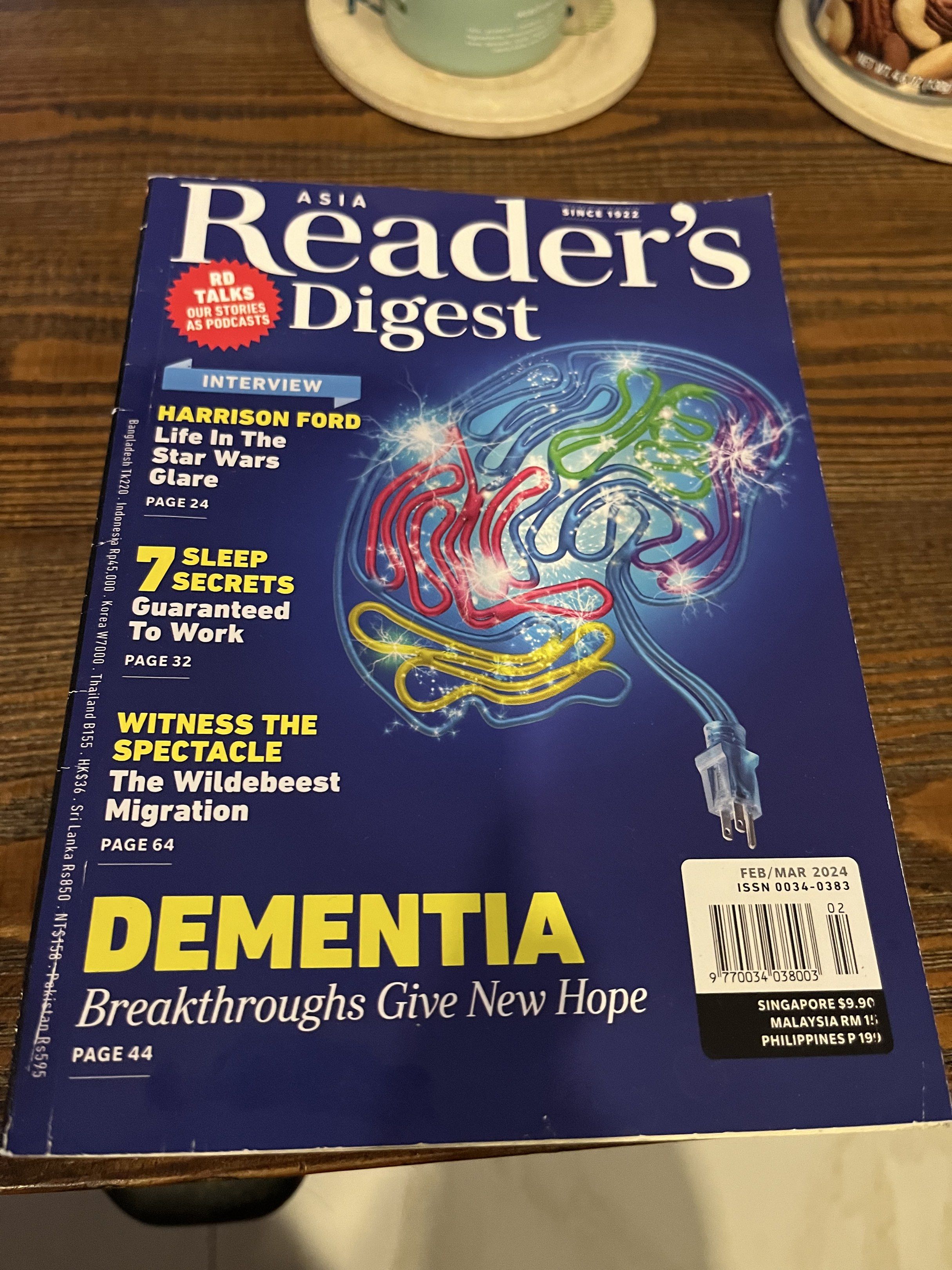 Reader's Digest Magazine - Various Issues (Category: Magazines) located in Pasig City. Submitted by karenf71 (Listing ID 1418128029, Image 2). Description: Selling each for ₱90 Payment via Gcash/BDO Delivery thru Grab/Lalamove.