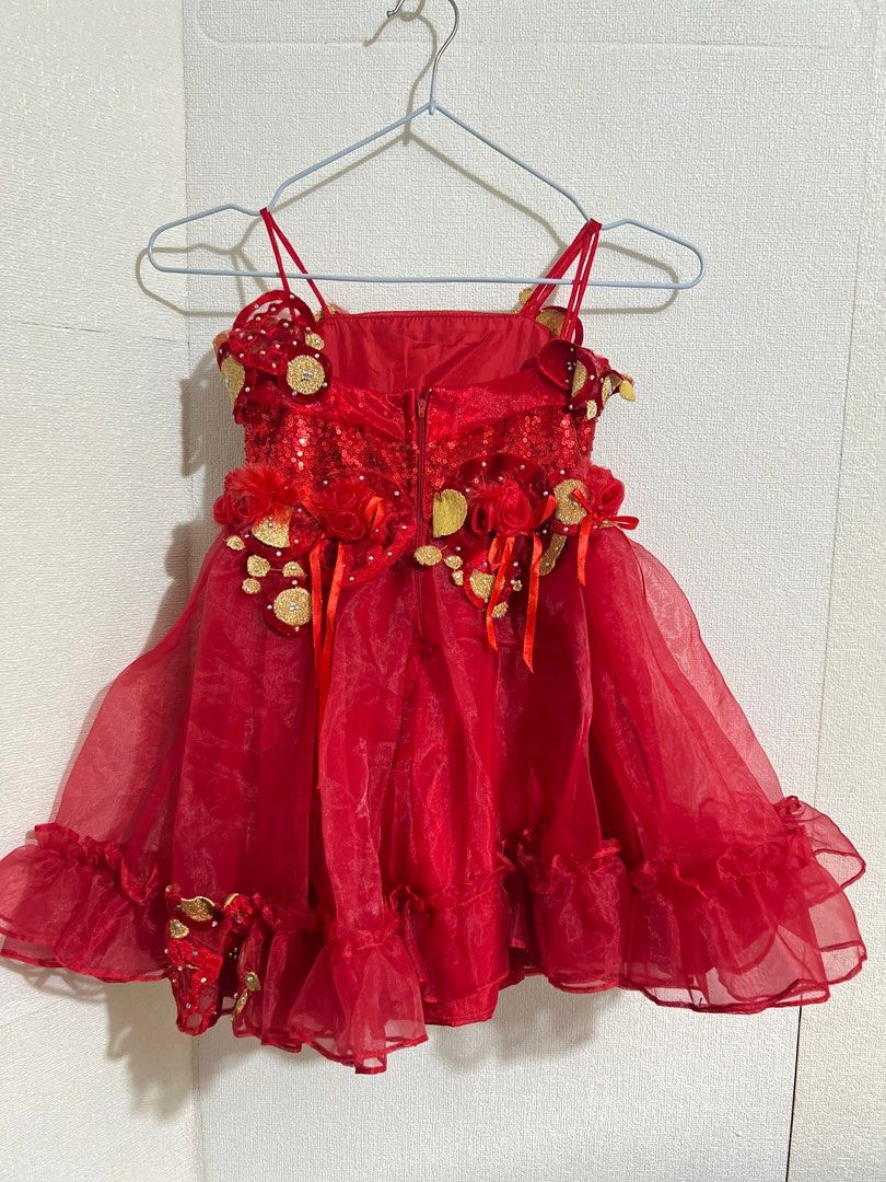 Red Sequin and Floral Dress (Category: Dresses) located in Manila. Submitted by randi.1998 (Listing ID 1418046884, Image 2). Description: The dress was custom-made 12-18months .
