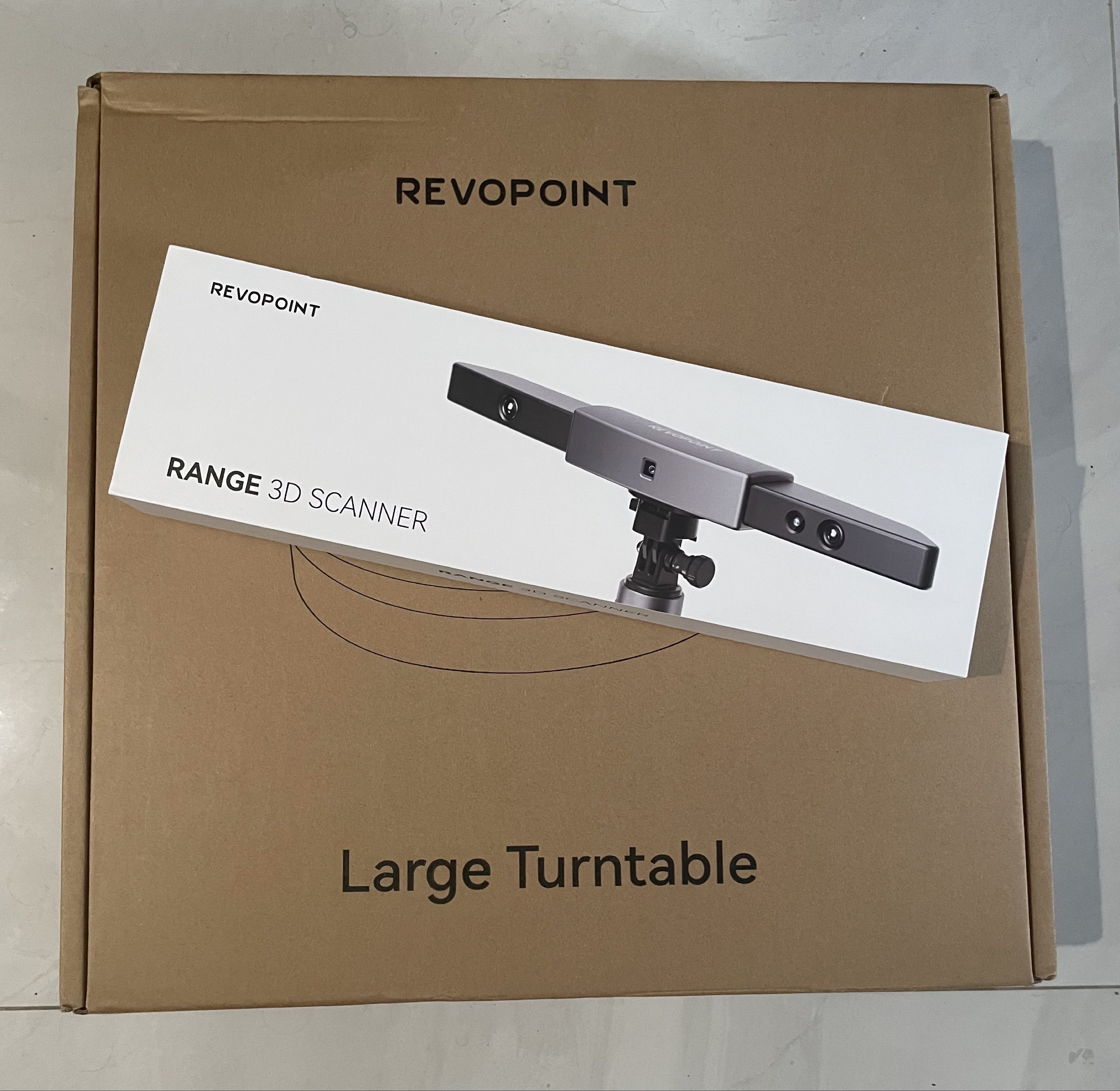 Revopoint RANGE 3D Scanner and Large Turntable, Computers & Tech ...